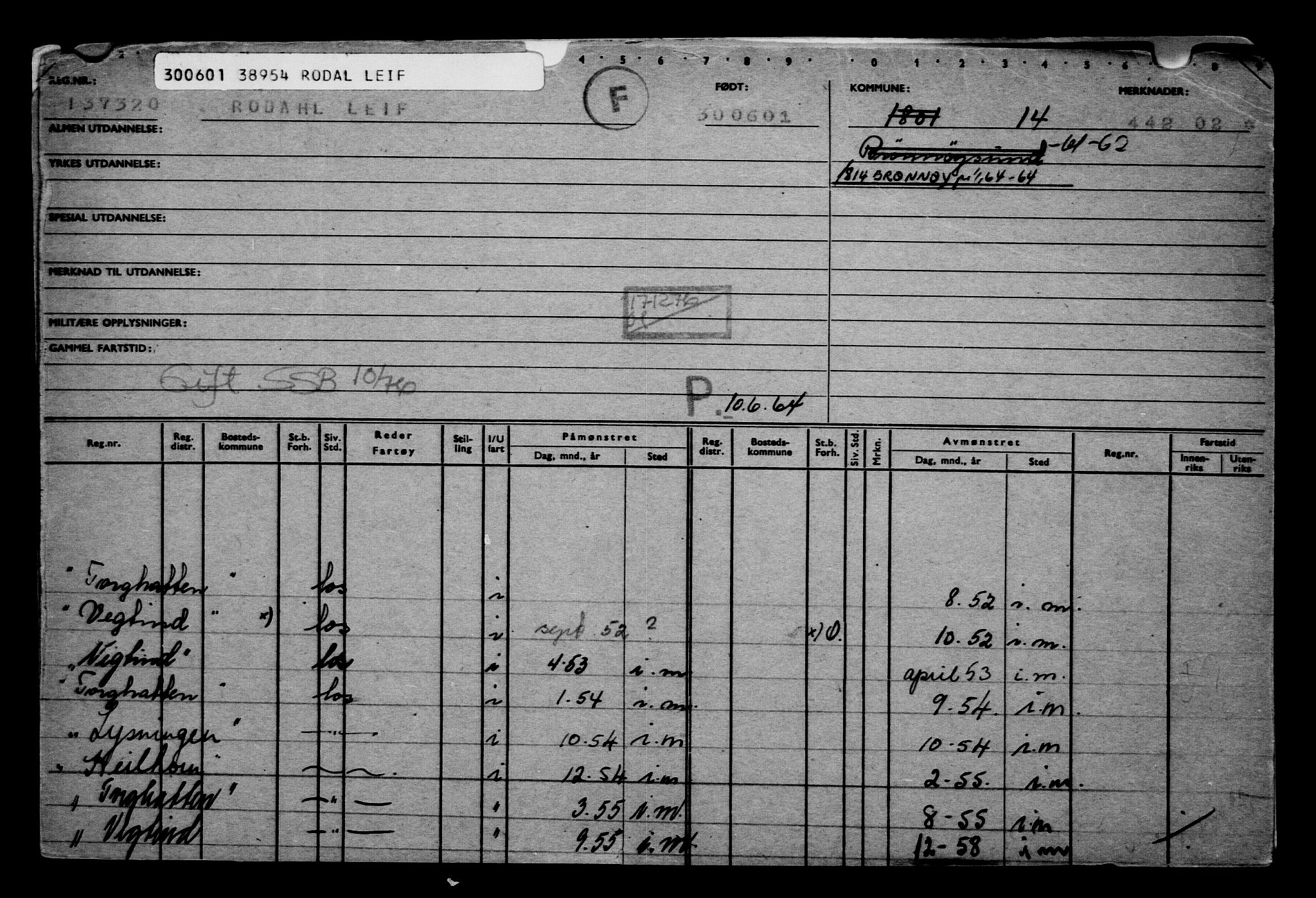 Direktoratet for sjømenn, AV/RA-S-3545/G/Gb/L0040: Hovedkort, 1901, p. 502