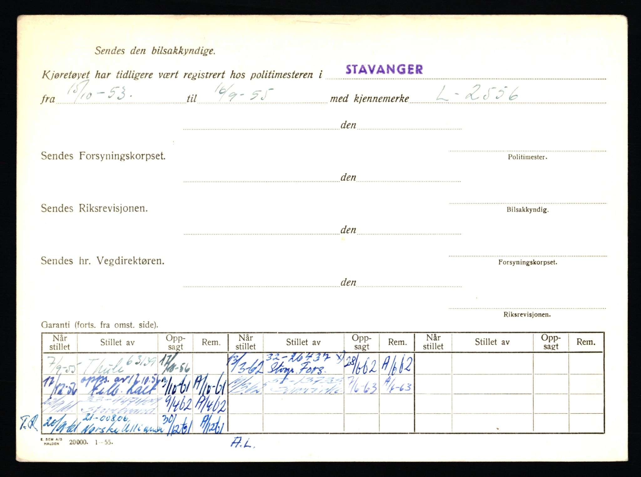 Stavanger trafikkstasjon, SAST/A-101942/0/F/L0047: L-28400 - L-29099, 1930-1971, p. 946