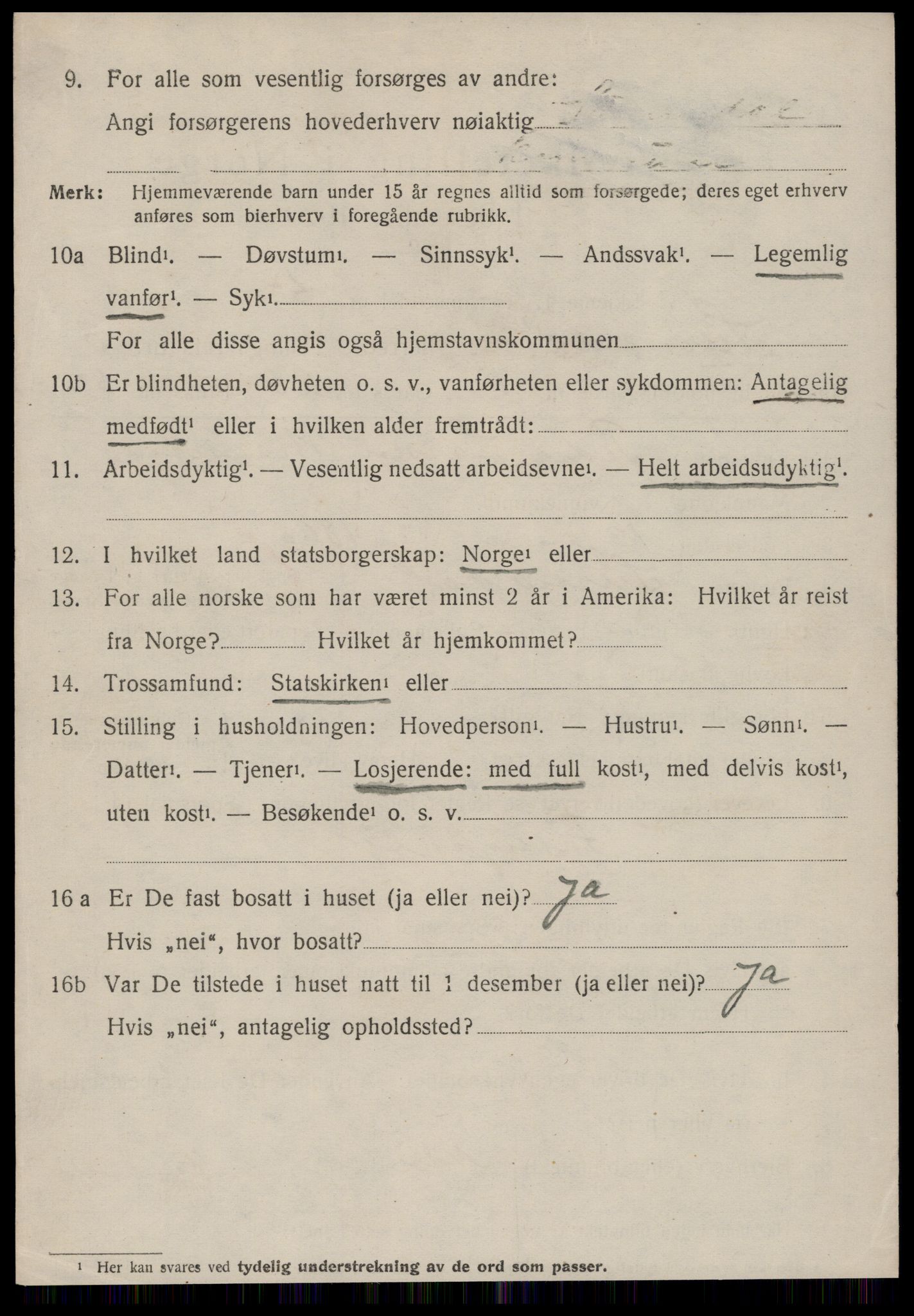 SAT, 1920 census for Surnadal, 1920, p. 2640