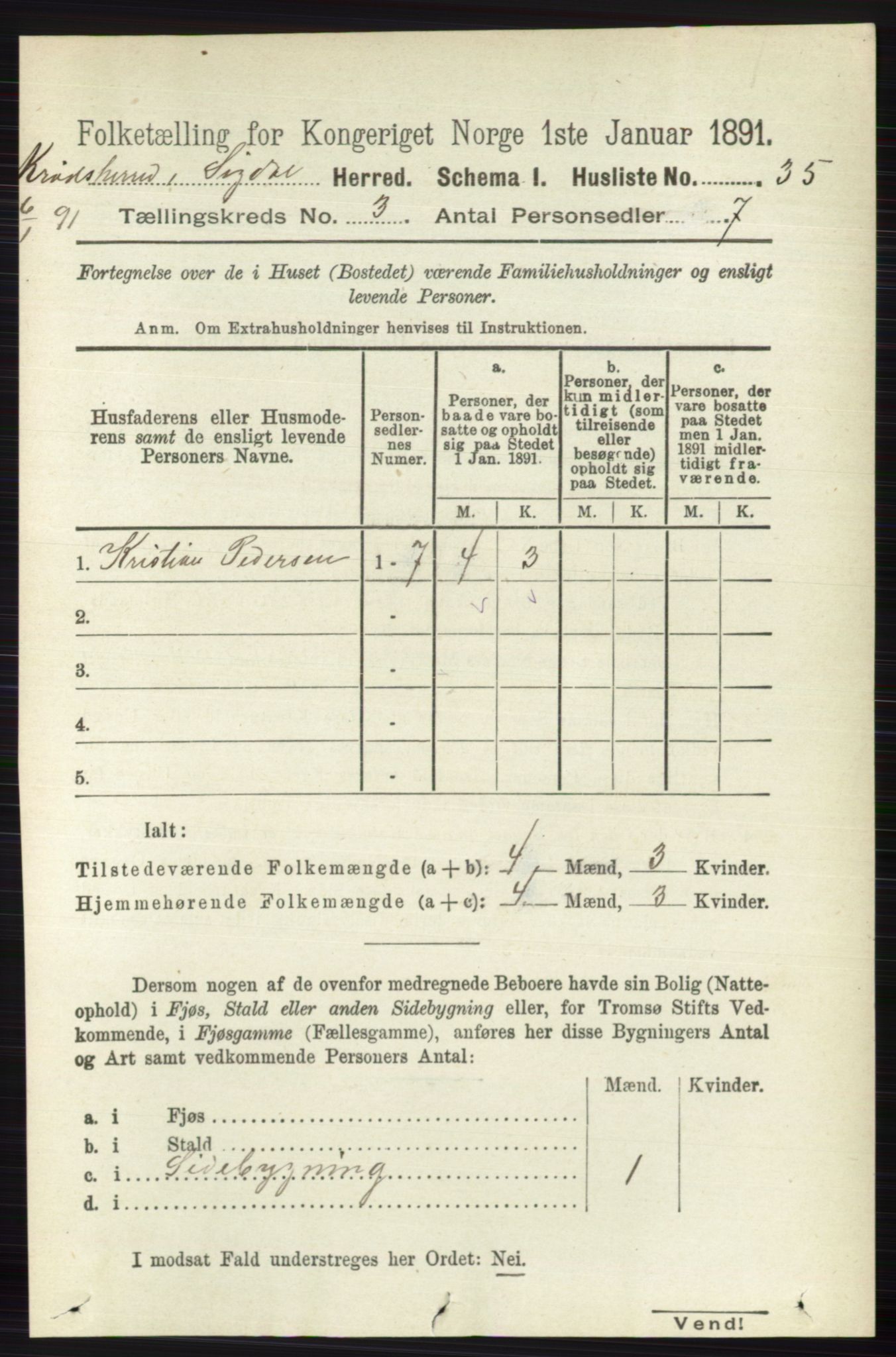 RA, 1891 census for 0621 Sigdal, 1891, p. 5556