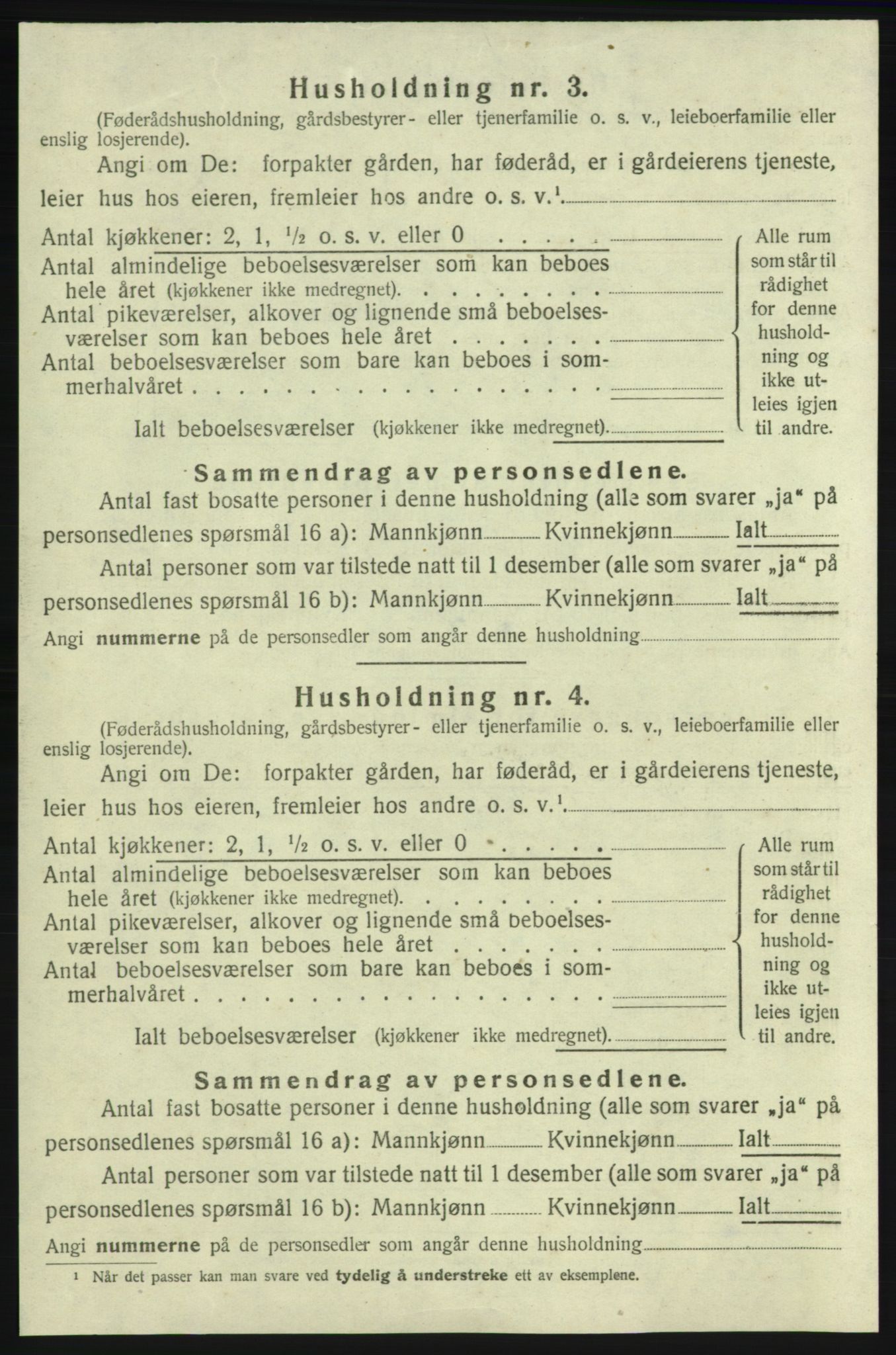 SAB, 1920 census for Skånevik, 1920, p. 811