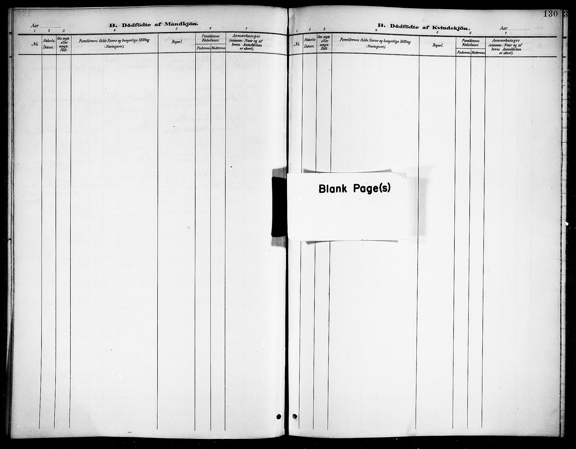 Ministerialprotokoller, klokkerbøker og fødselsregistre - Nordland, AV/SAT-A-1459/859/L0860: Parish register (copy) no. 859C06, 1899-1909, p. 130