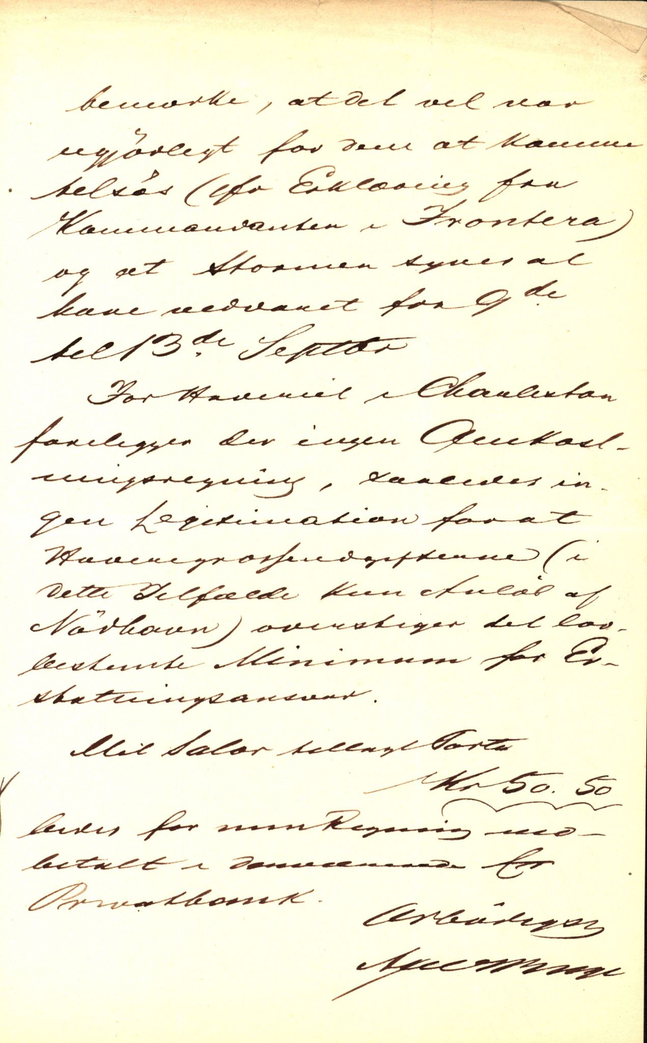 Pa 63 - Østlandske skibsassuranceforening, VEMU/A-1079/G/Ga/L0015/0004: Havaridokumenter / Minerva, Kong Carl, John Bertram, Eliezer, 1882, p. 59