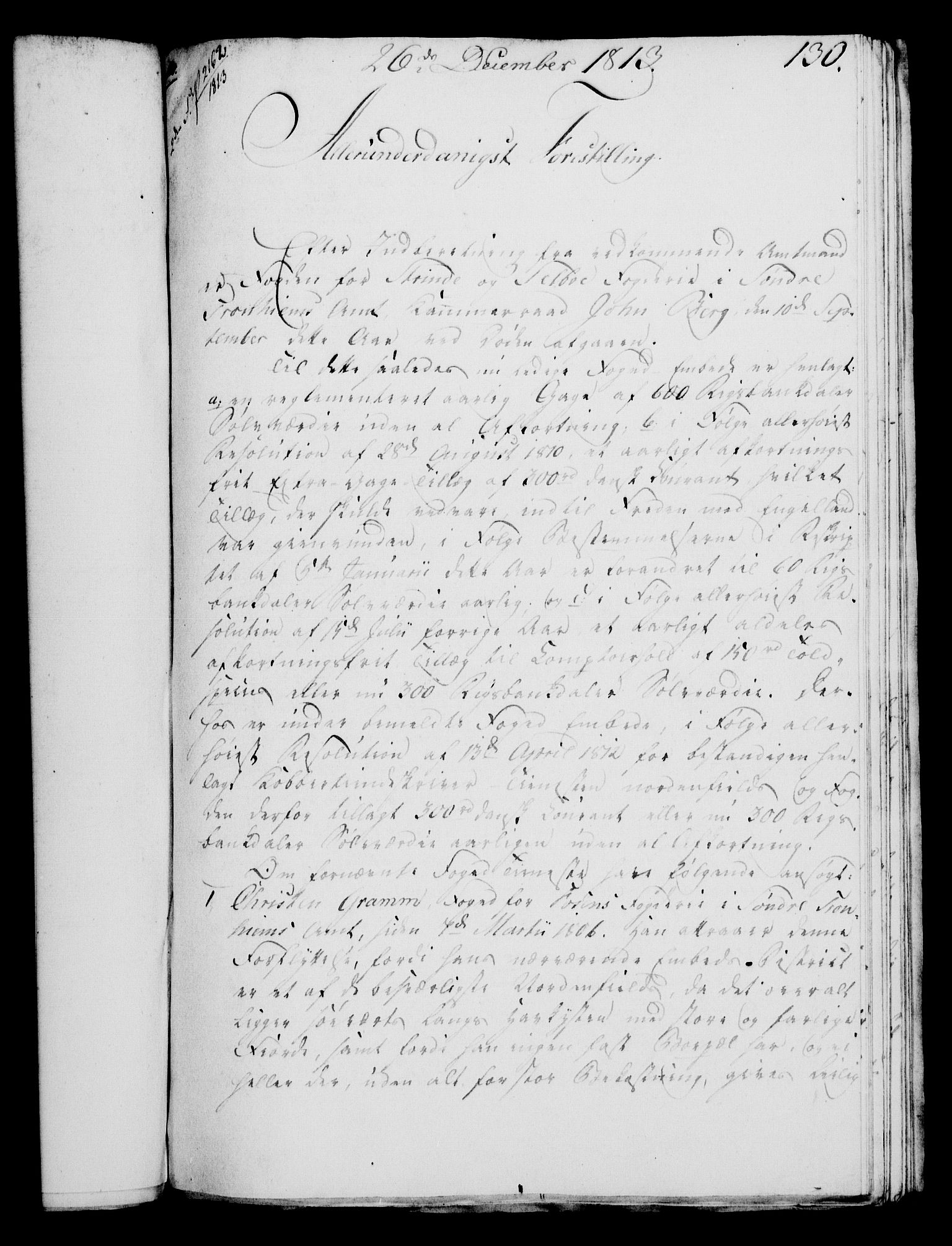 Rentekammeret, Kammerkanselliet, AV/RA-EA-3111/G/Gf/Gfa/L0095: Norsk relasjons- og resolusjonsprotokoll (merket RK 52.95), 1813-1814, p. 525