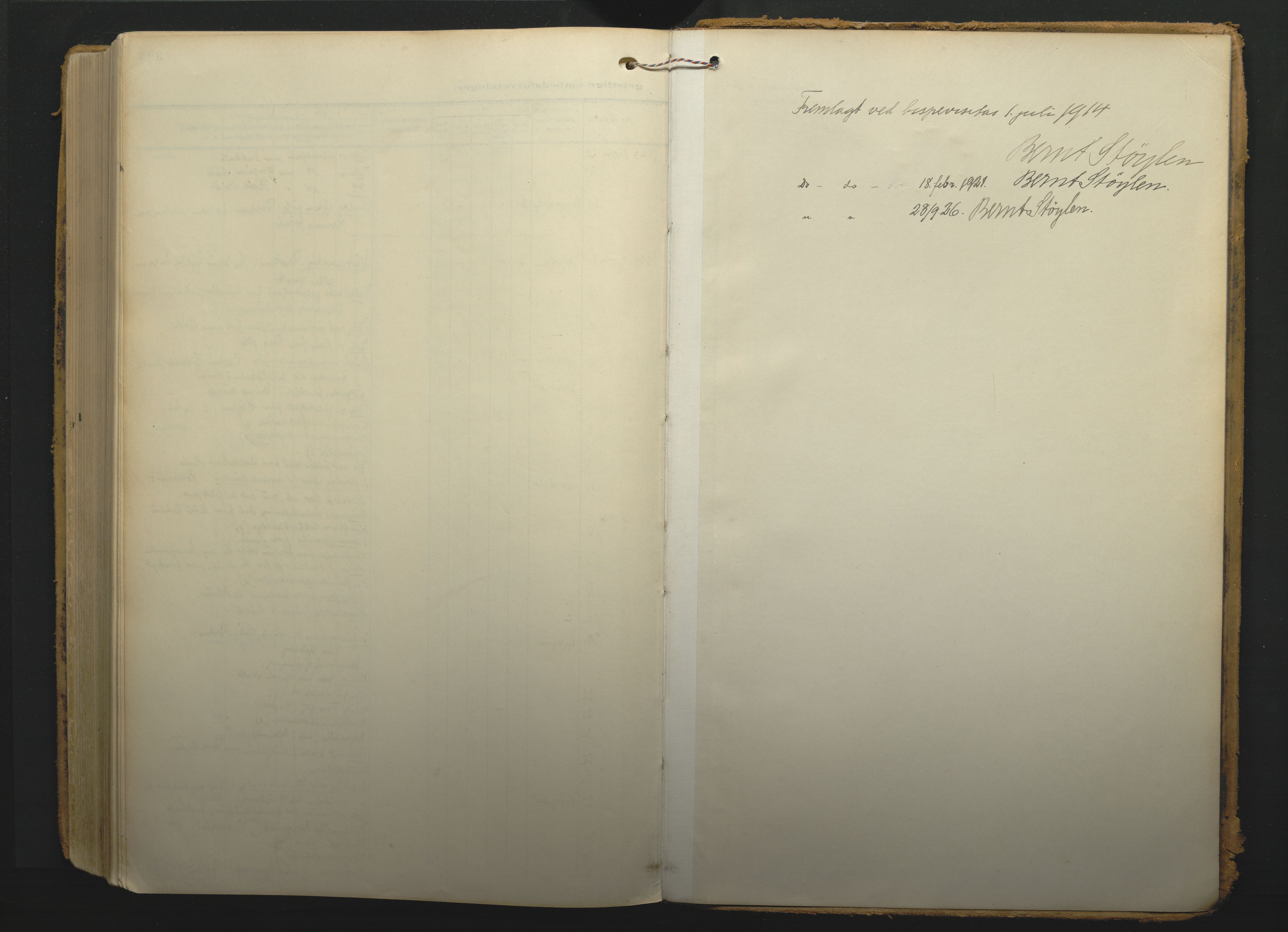 Gjerpen kirkebøker, AV/SAKO-A-265/F/Fa/L0013: Parish register (official) no. I 13, 1914-1924