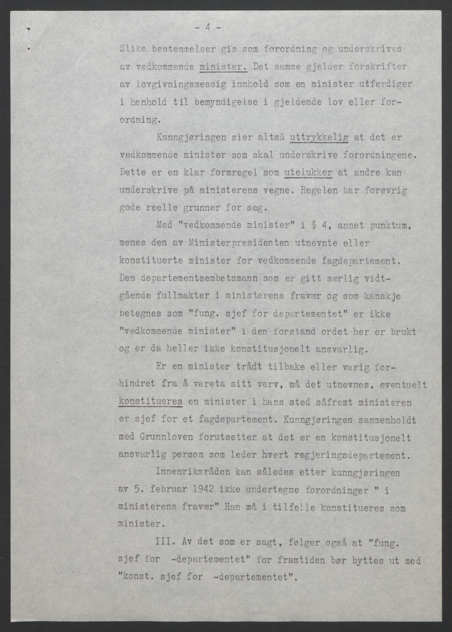 NS-administrasjonen 1940-1945 (Statsrådsekretariatet, de kommisariske statsråder mm), AV/RA-S-4279/D/Db/L0111/0003: Saker fra krigsårene / Journal, 1940-1945, p. 184