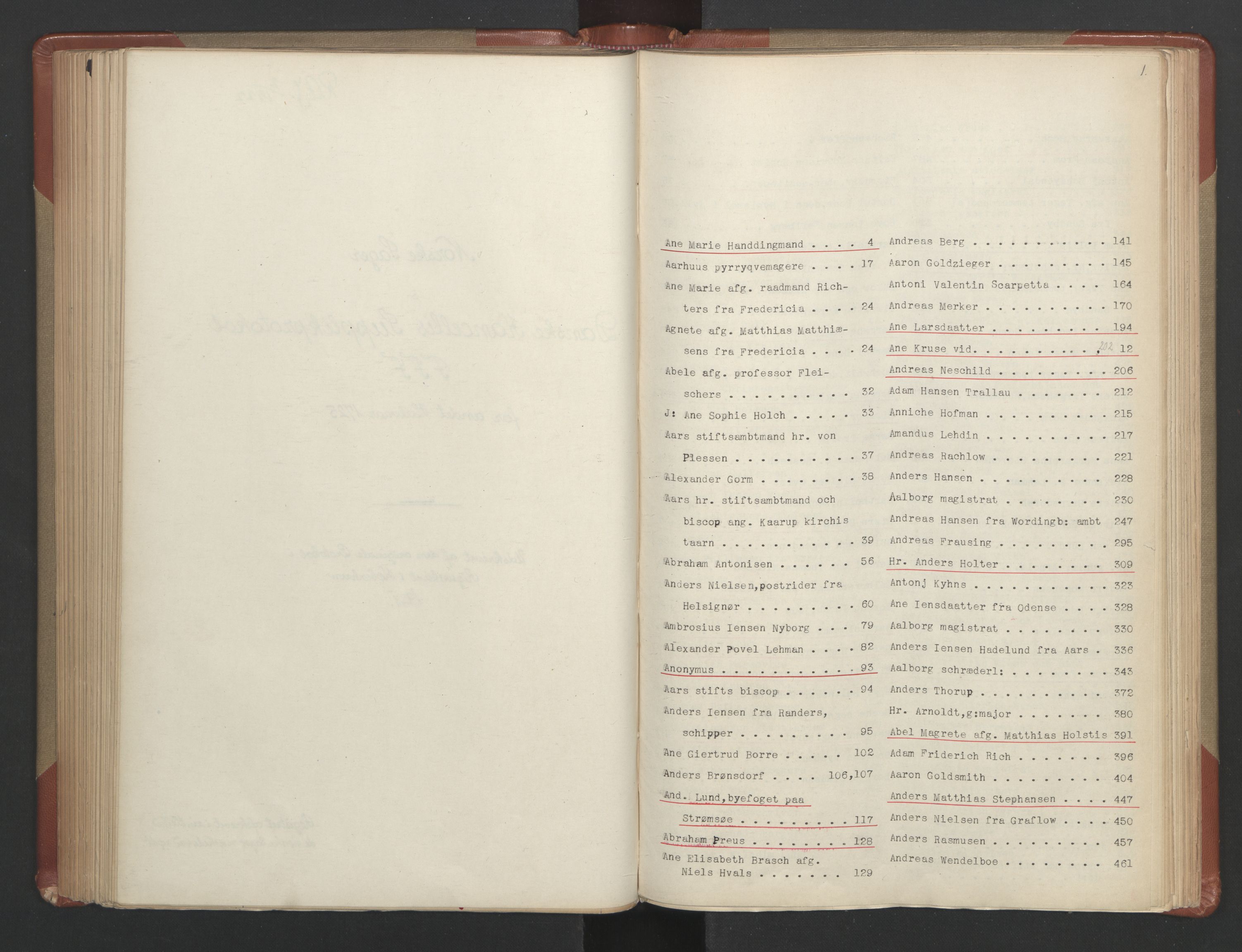Avskriftsamlingen, RA/EA-4022/F/Fa/L0088: Supplikker, 1725, p. 143