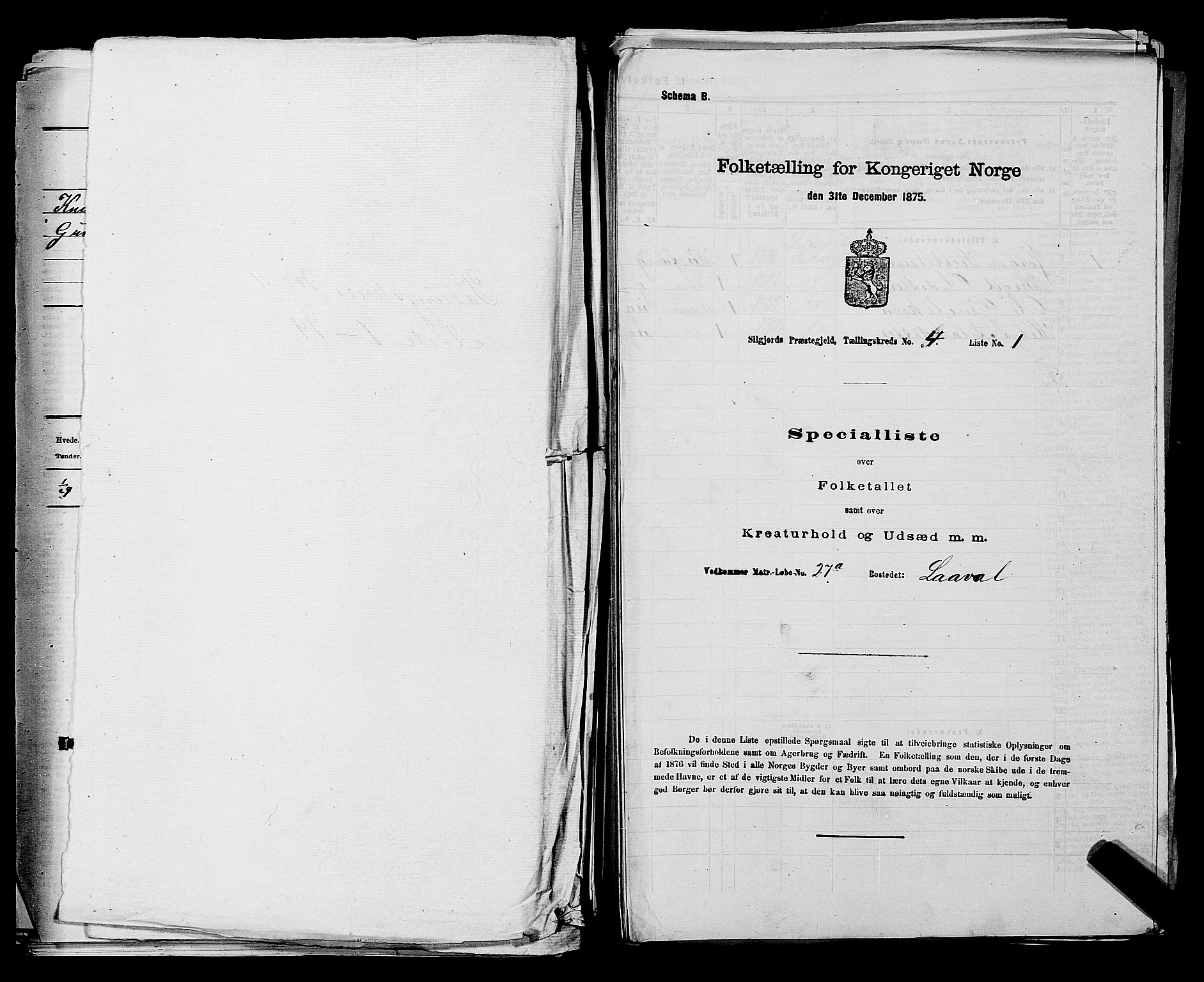 SAKO, 1875 census for 0828P Seljord, 1875, p. 382