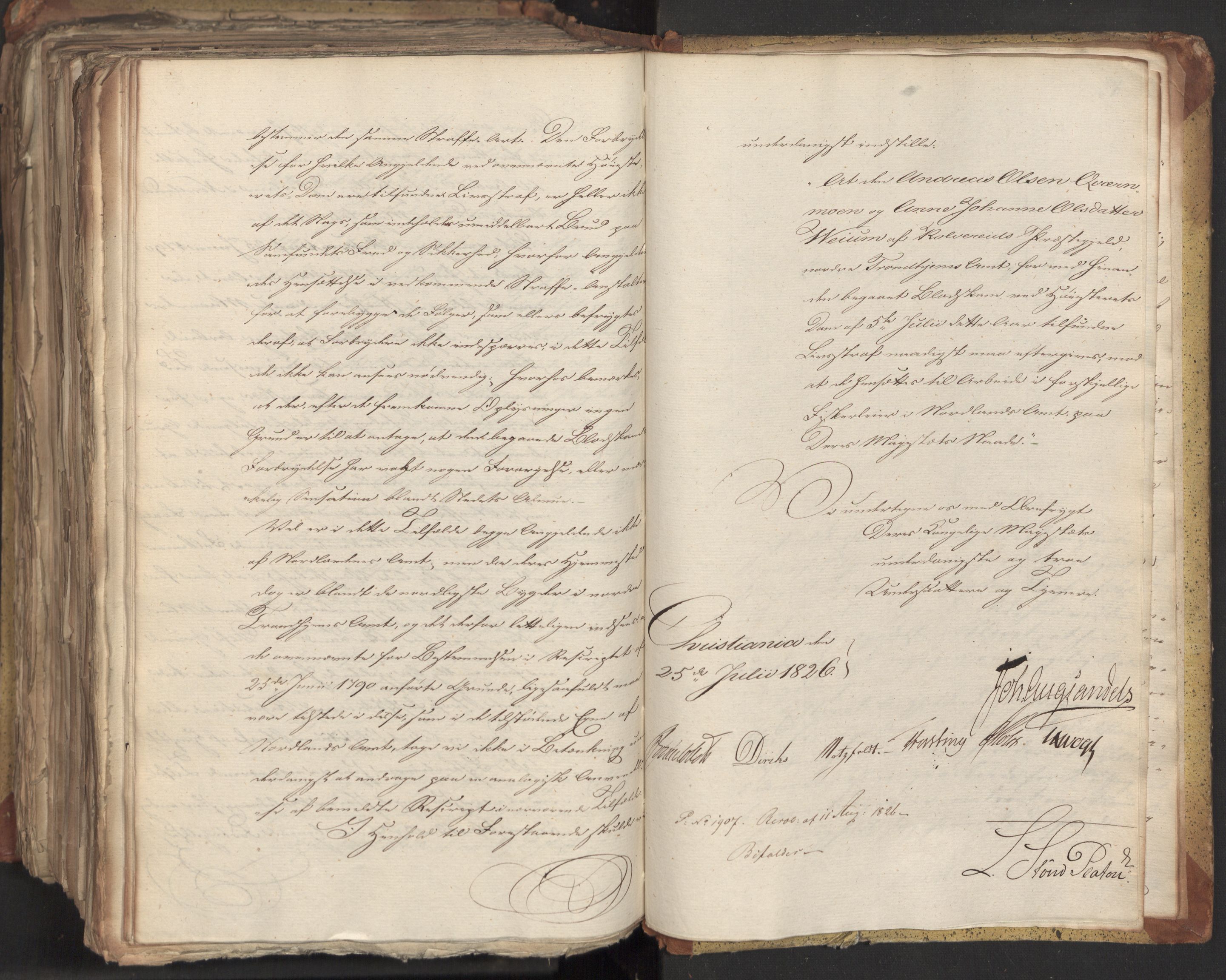 Statsrådsavdelingen i Stockholm, AV/RA-S-1003/D/Da/L0047: Regjeringsinnstillinger nr. 3501-3659, 1826, p. 492