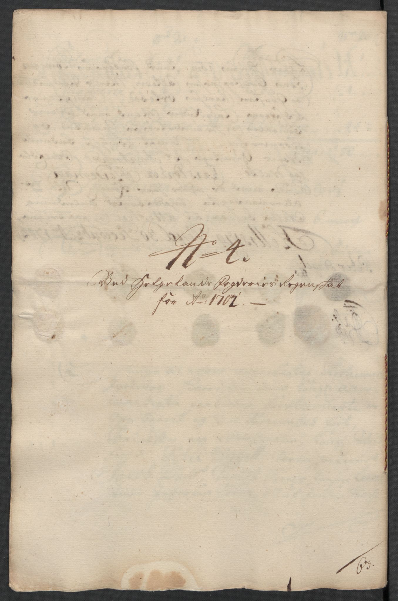 Rentekammeret inntil 1814, Reviderte regnskaper, Fogderegnskap, AV/RA-EA-4092/R65/L4508: Fogderegnskap Helgeland, 1702-1705, p. 97