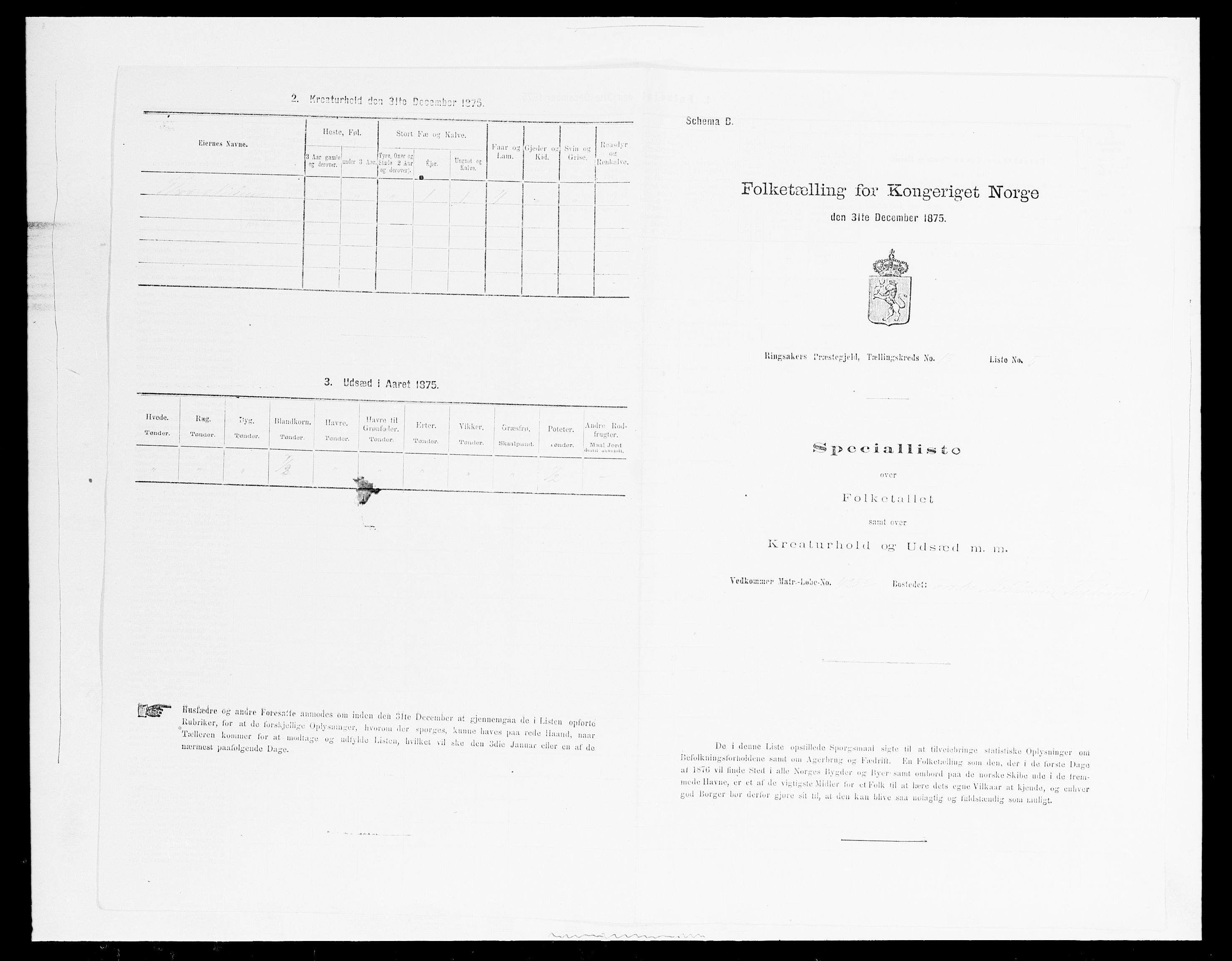 SAH, 1875 census for 0412P Ringsaker, 1875, p. 3566