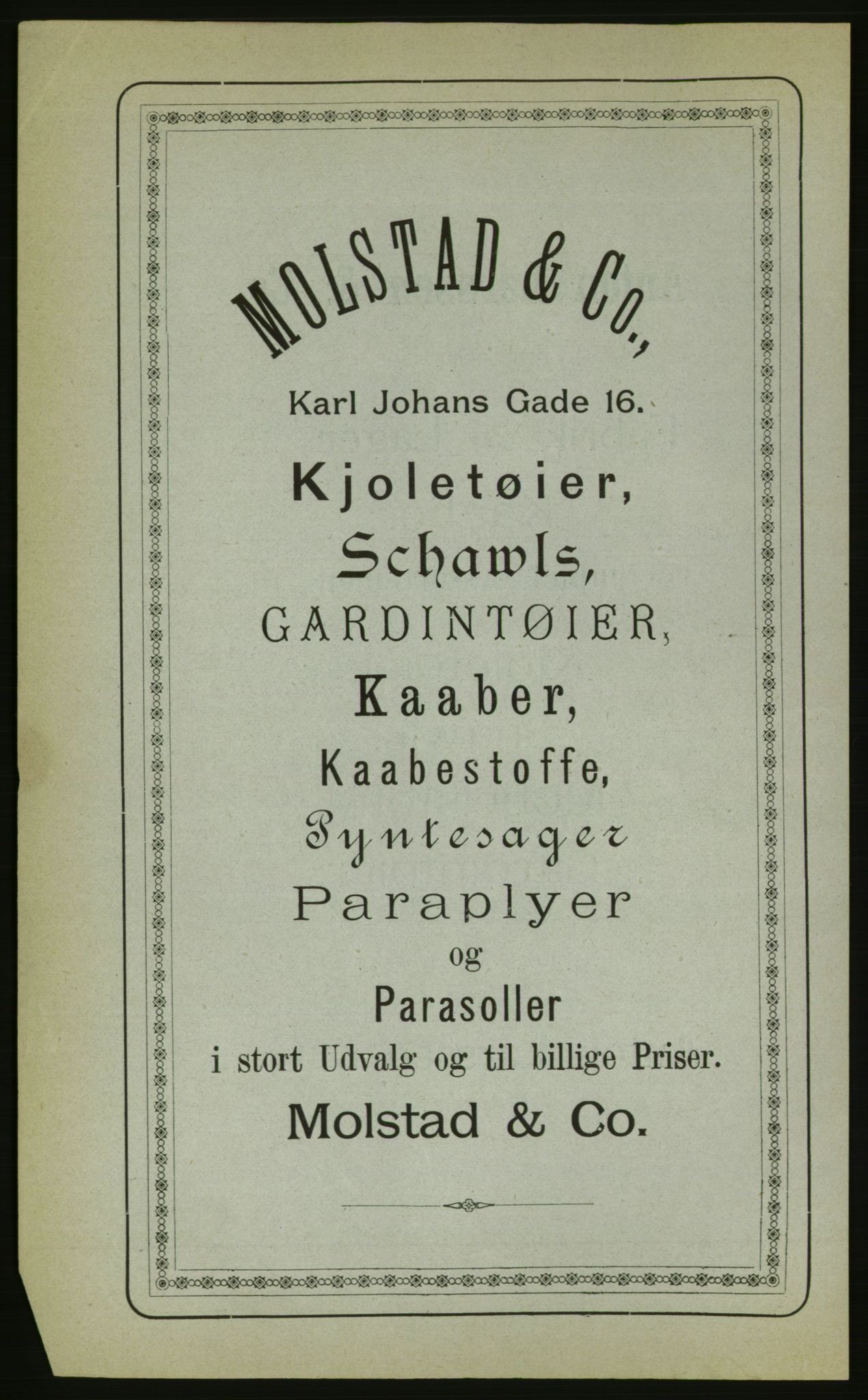 Kristiania/Oslo adressebok, PUBL/-, 1884