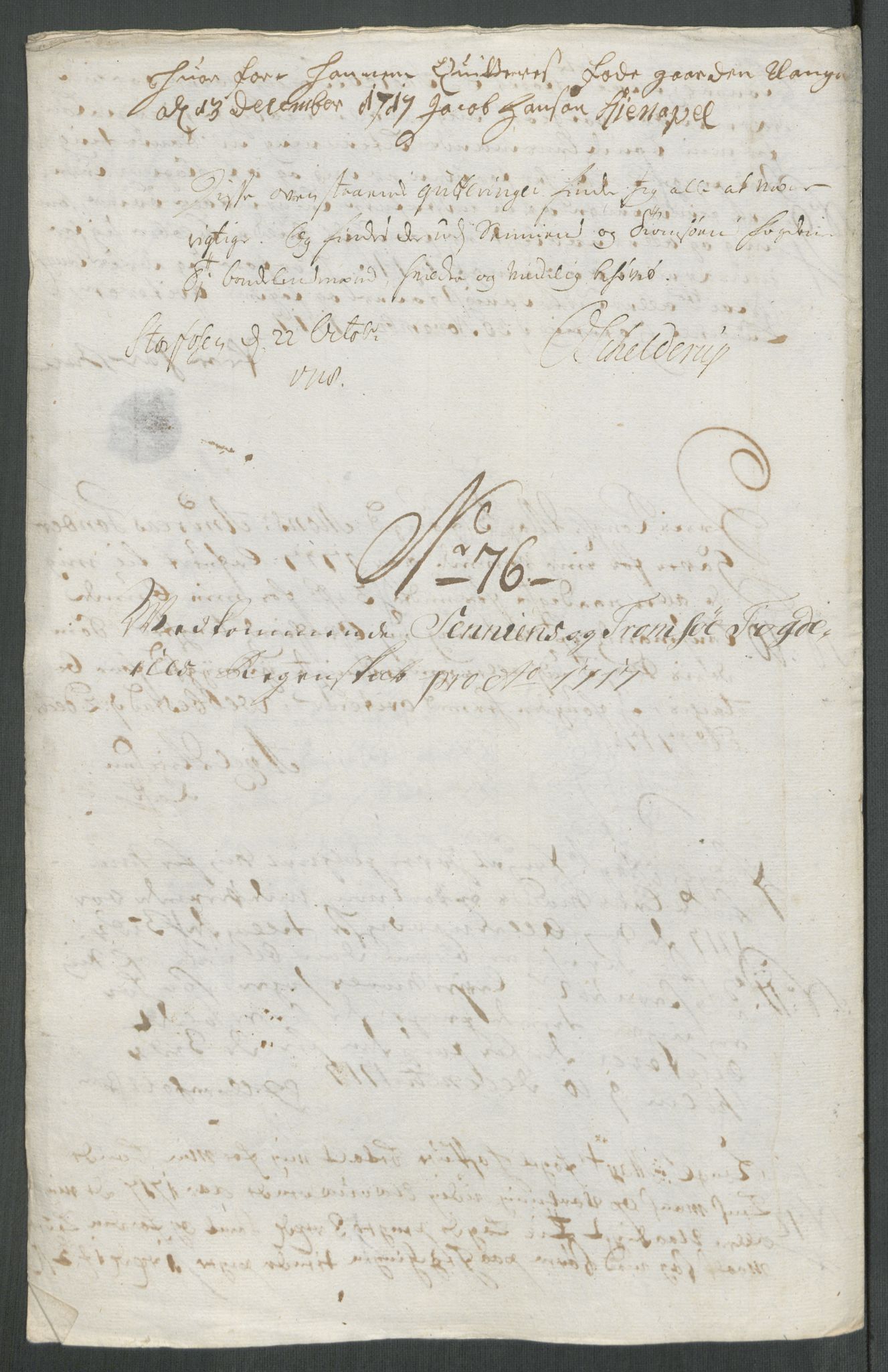 Rentekammeret inntil 1814, Reviderte regnskaper, Fogderegnskap, AV/RA-EA-4092/R68/L4763: Fogderegnskap Senja og Troms, 1717, p. 382