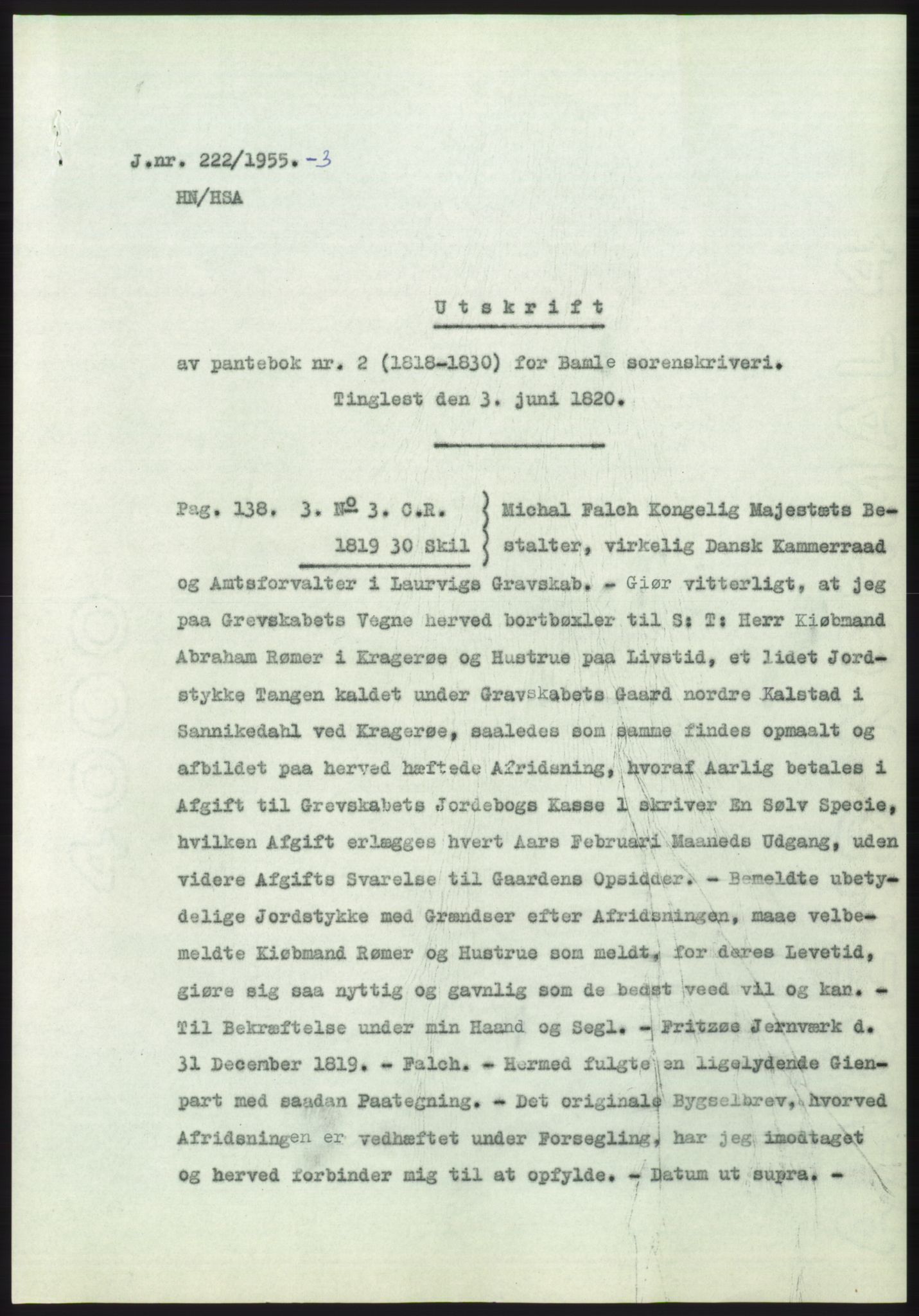 Statsarkivet i Kongsberg, SAKO/A-0001, 1955, p. 55