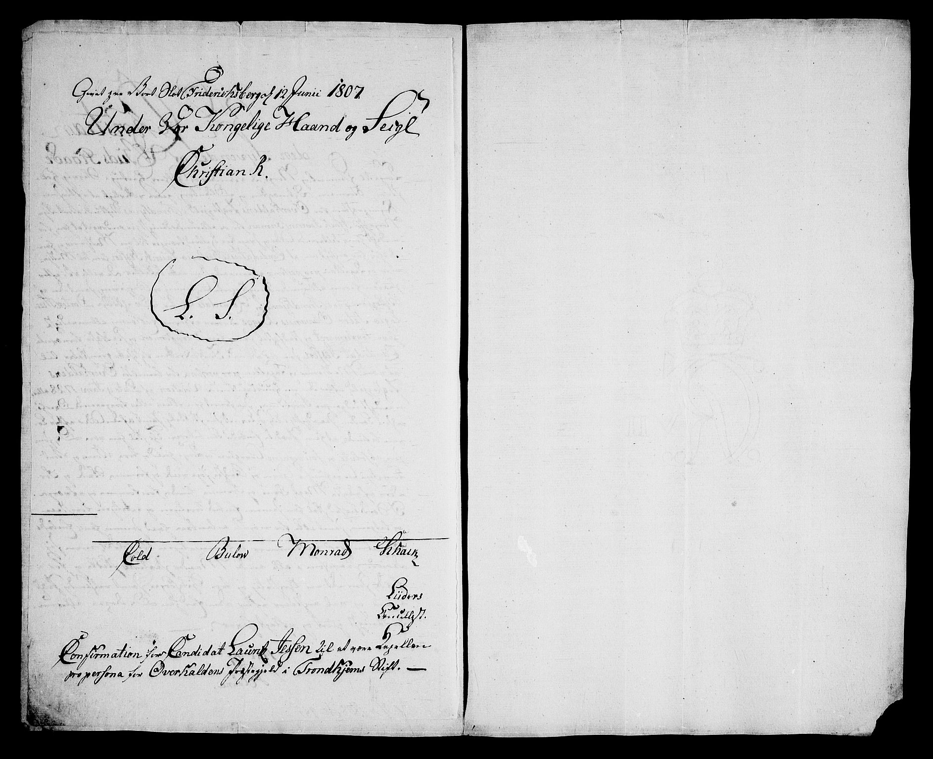 Danske Kanselli, Skapsaker, AV/RA-EA-4061/F/L0118: Skap 16, pakke 49, 1808, p. 35