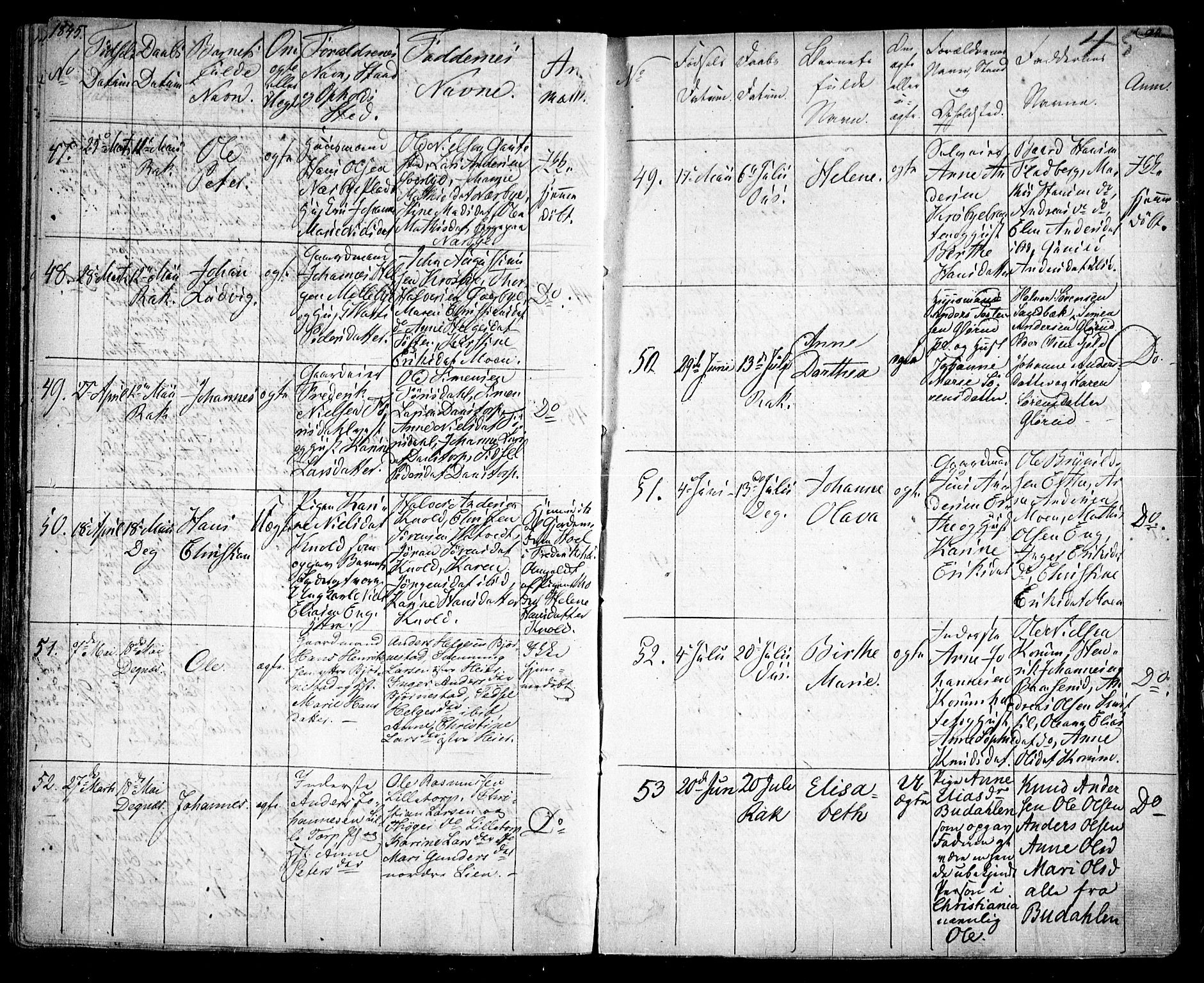 Rakkestad prestekontor Kirkebøker, SAO/A-2008/F/Fa/L0008: Parish register (official) no. I 8, 1842-1849, p. 93-94