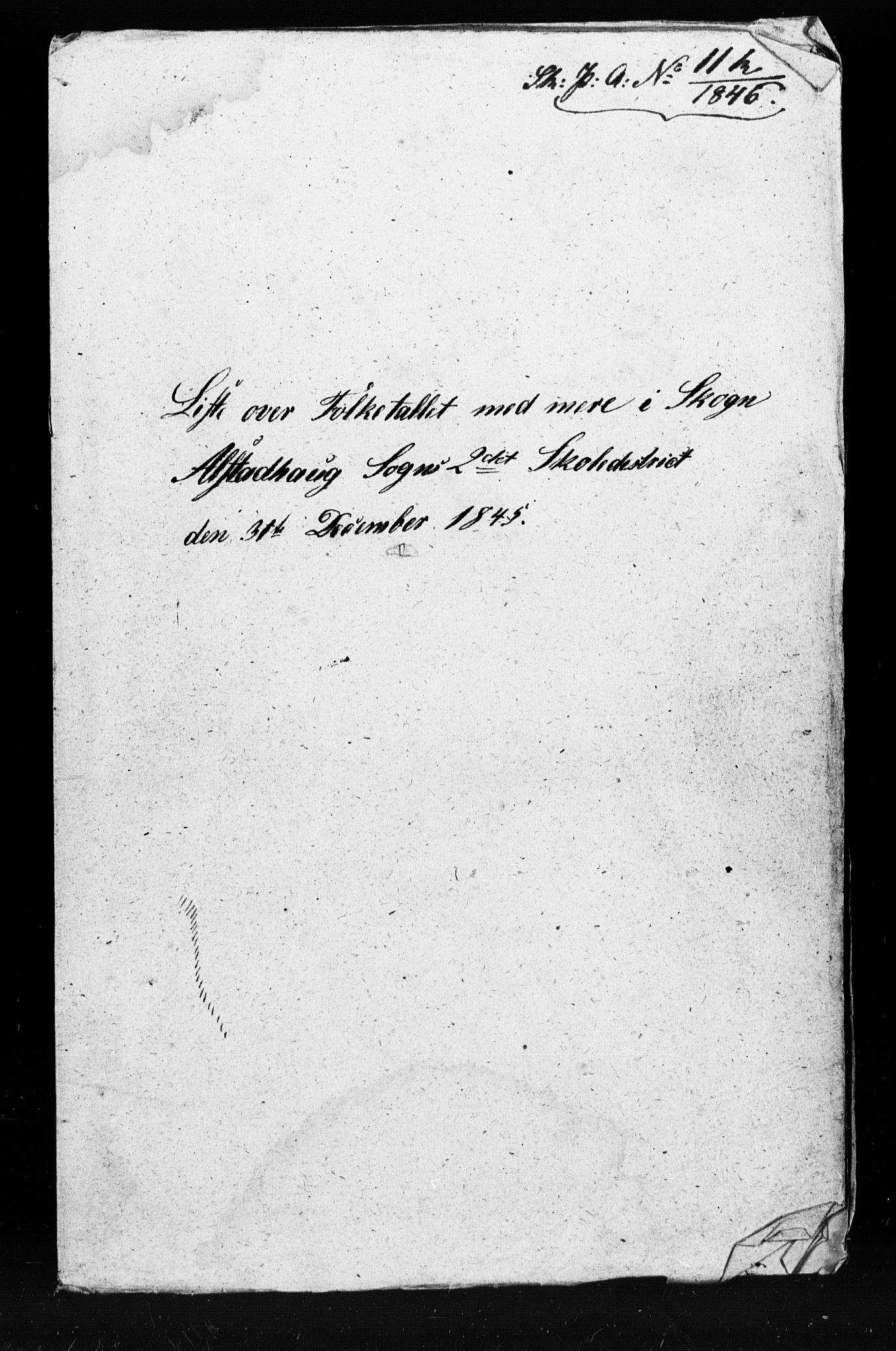 , Census 1845 for Skogn, 1845, p. 48