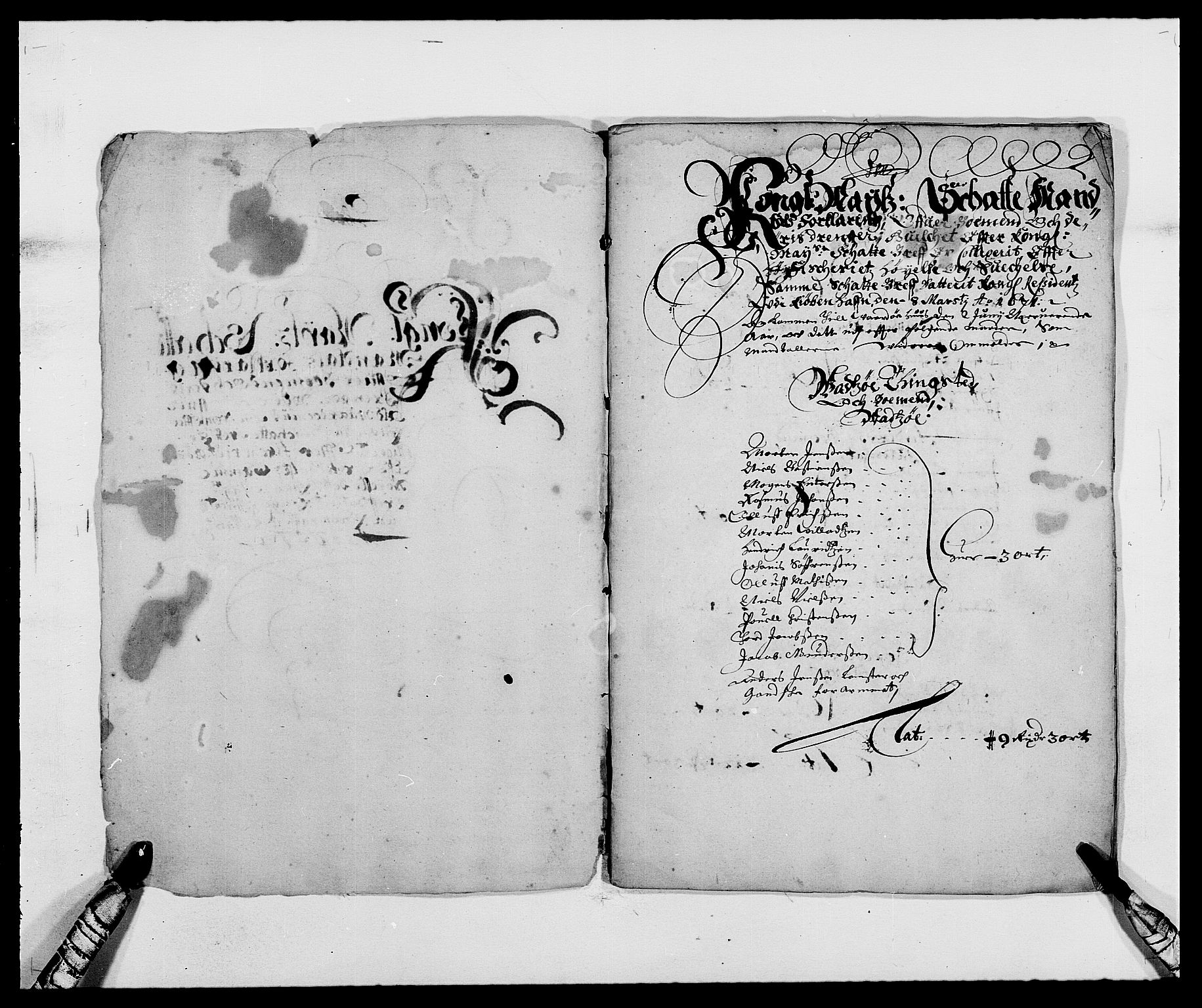 Rentekammeret inntil 1814, Reviderte regnskaper, Fogderegnskap, RA/EA-4092/R69/L4849: Fogderegnskap Finnmark/Vardøhus, 1661-1679, p. 223