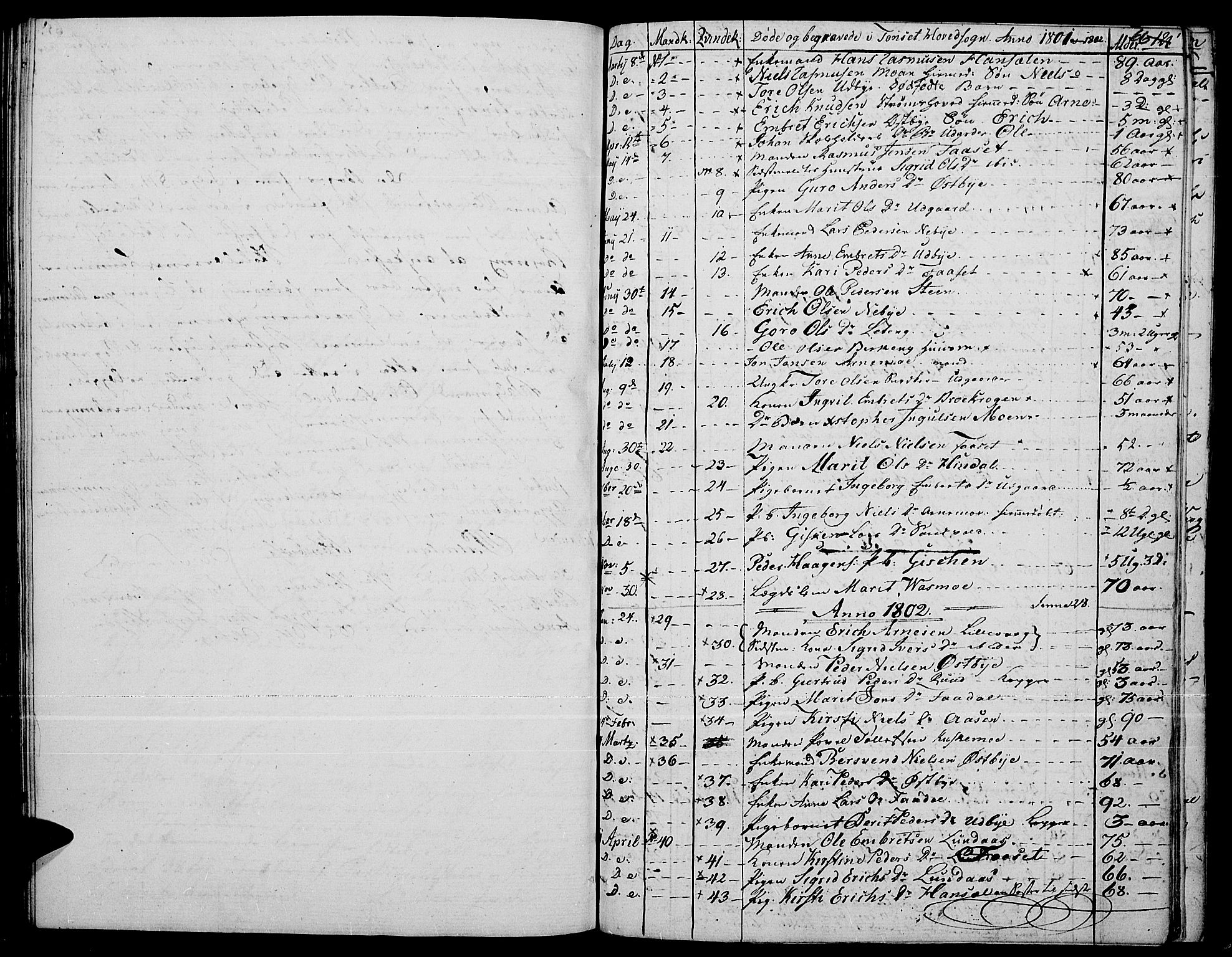Tynset prestekontor, SAH/PREST-058/H/Ha/Haa/L0015: Parish register (official) no. 15, 1801-1814, p. 66