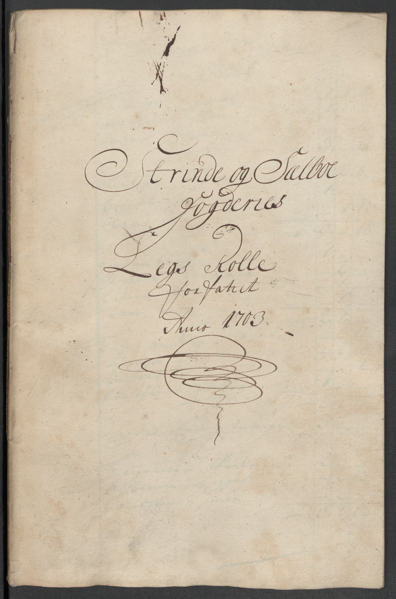 Rentekammeret inntil 1814, Reviderte regnskaper, Fogderegnskap, AV/RA-EA-4092/R61/L4108: Fogderegnskap Strinda og Selbu, 1701-1703, p. 347