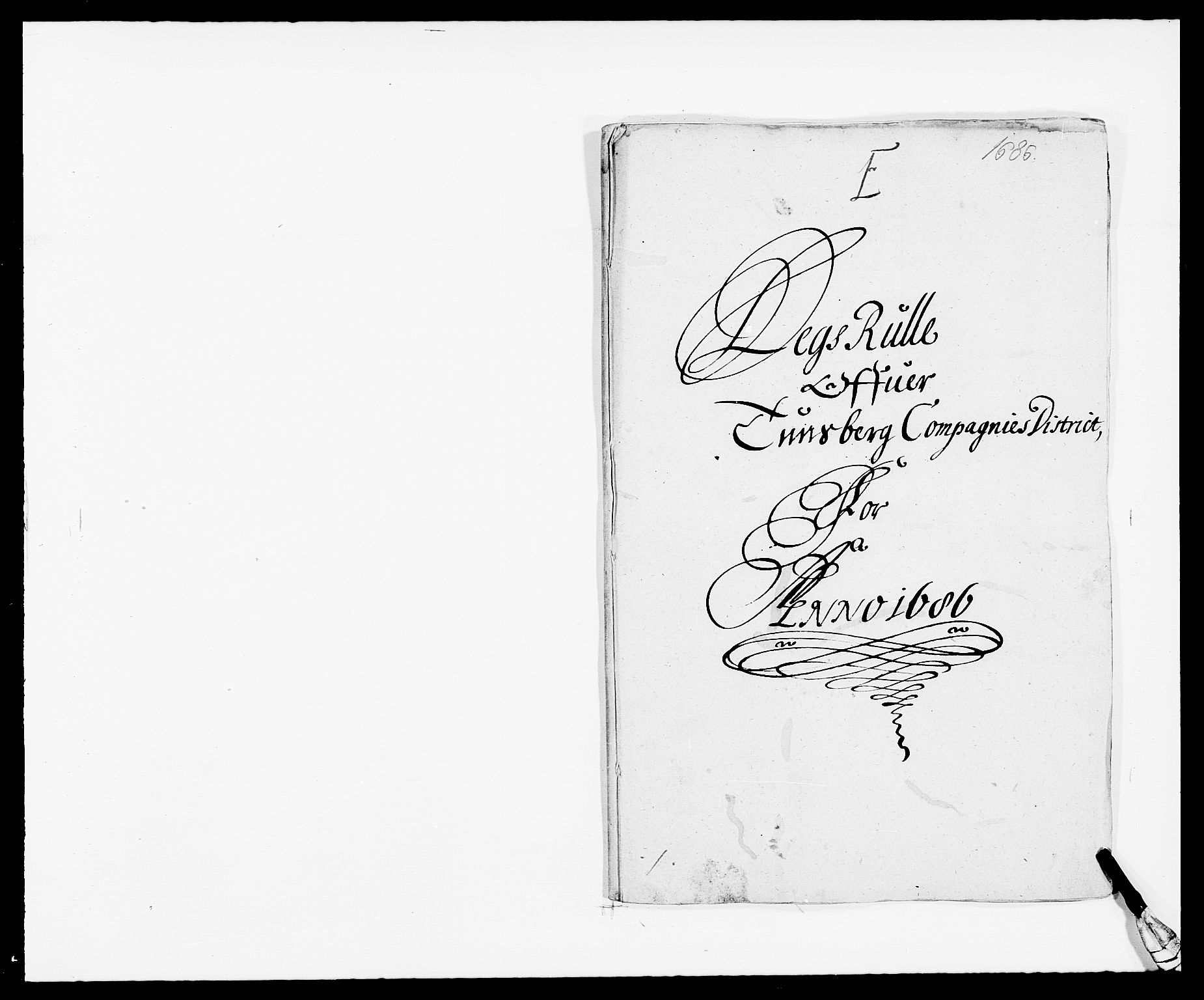 Rentekammeret inntil 1814, Reviderte regnskaper, Fogderegnskap, AV/RA-EA-4092/R32/L1857: Fogderegnskap Jarlsberg grevskap, 1686-1690, p. 255