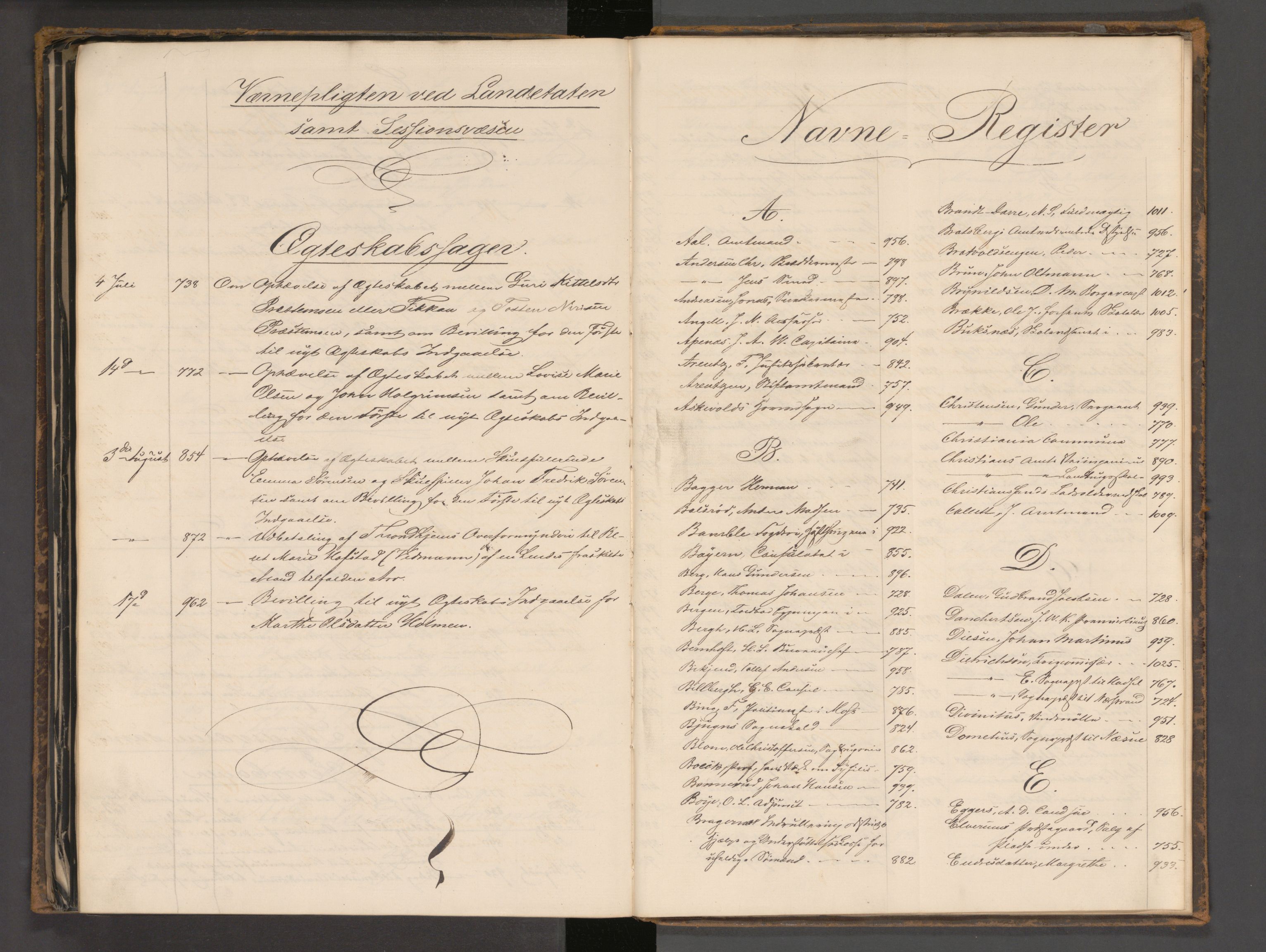 Statsrådssekretariatet, RA/S-1001/A/Ab/L0090: Kgl. res. nr. 717-1028, 2. halvår, 1859