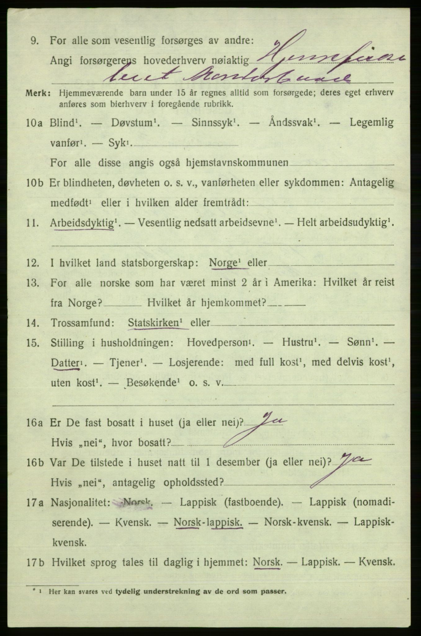 SATØ, 1920 census for Måsøy, 1920, p. 2651