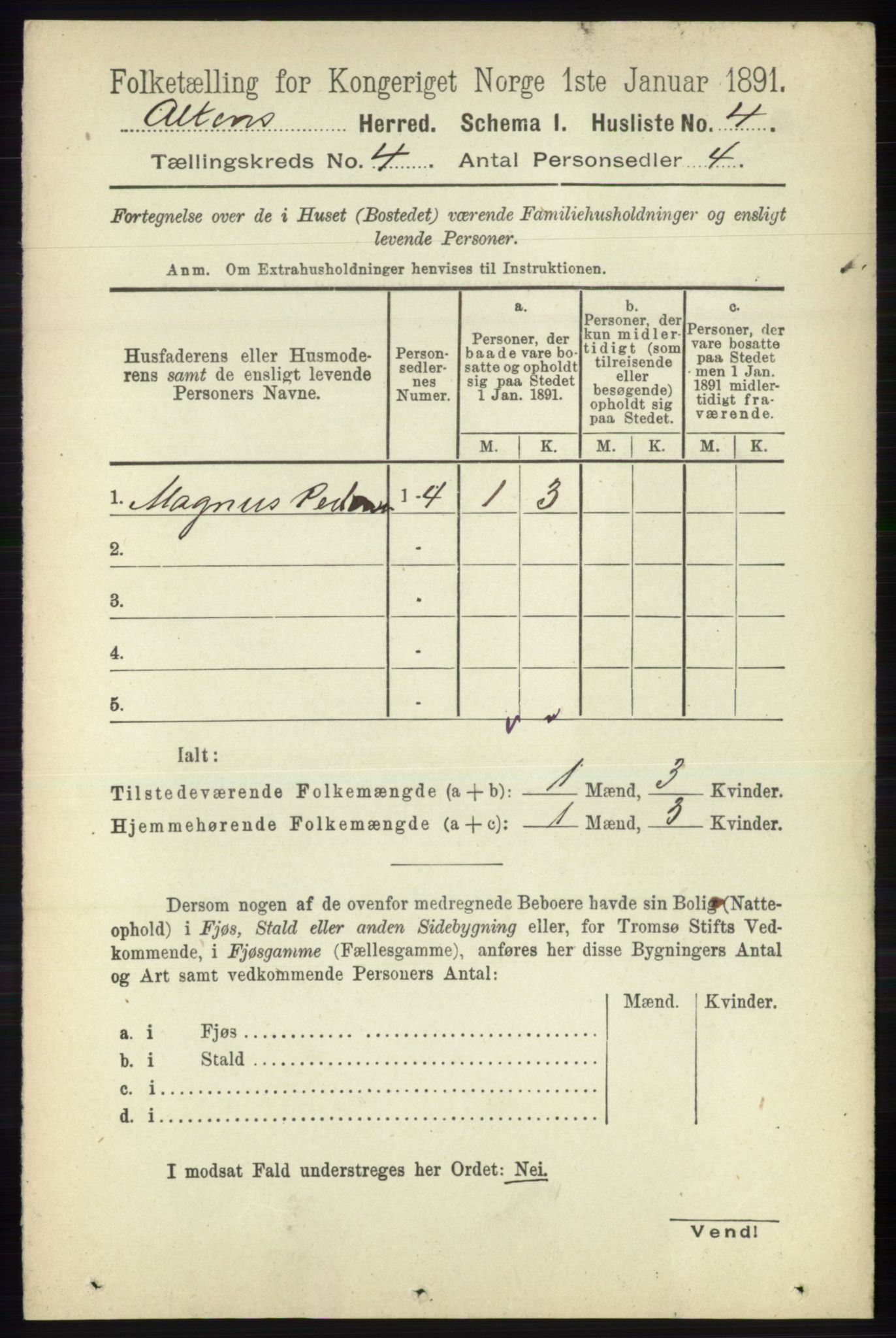 RA, 1891 census for 2012 Alta, 1891, p. 1314