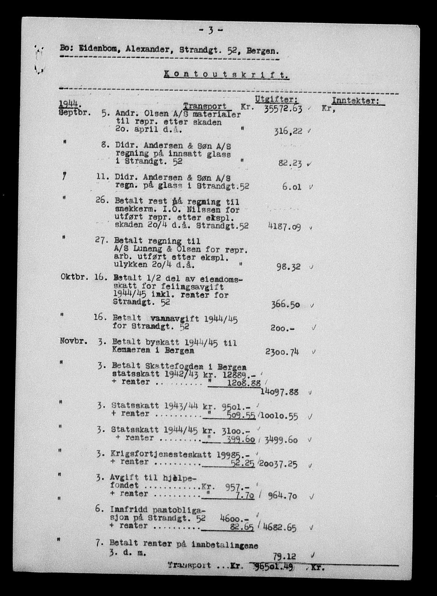 Justisdepartementet, Tilbakeføringskontoret for inndratte formuer, AV/RA-S-1564/H/Hc/Hcd/L0994: --, 1945-1947, p. 67