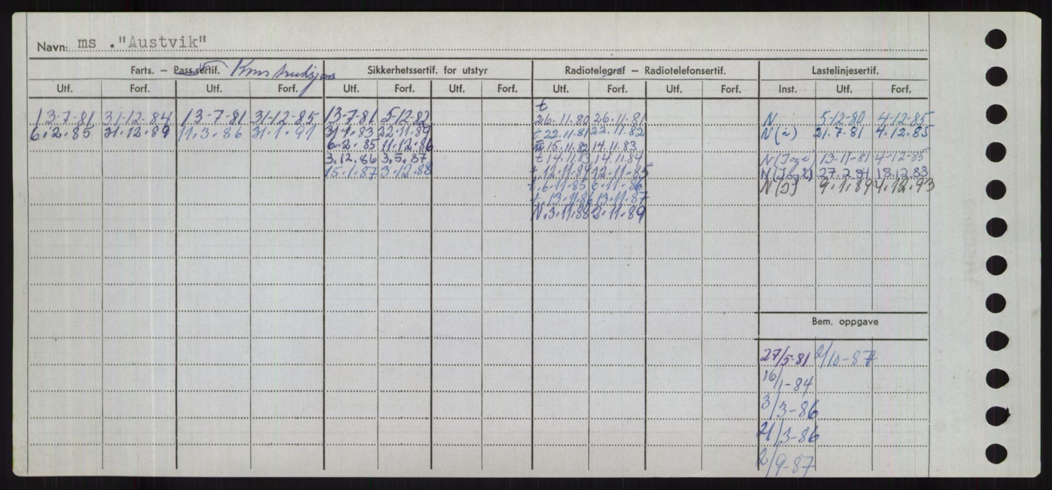 Sjøfartsdirektoratet med forløpere, Skipsmålingen, AV/RA-S-1627/H/Hd/L0002: Fartøy, Apa-Axe, p. 504