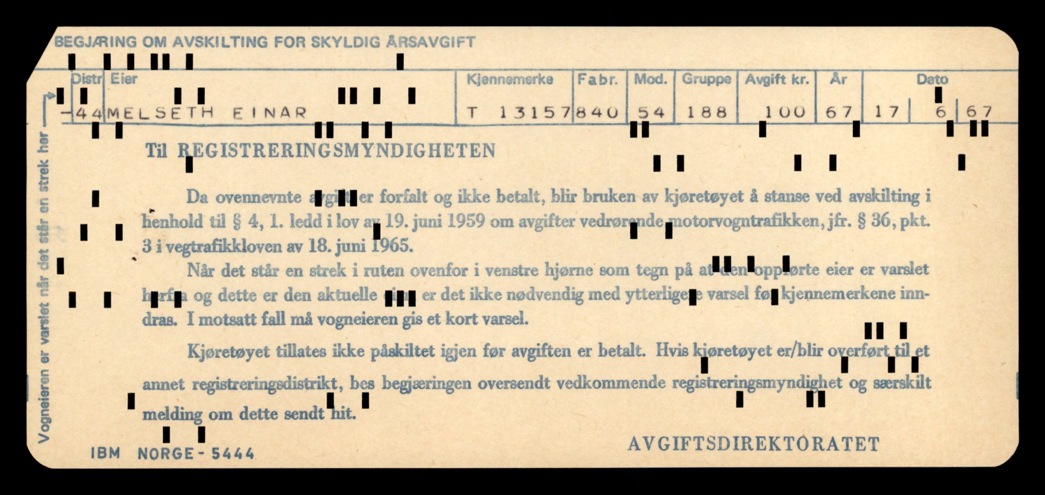 Møre og Romsdal vegkontor - Ålesund trafikkstasjon, AV/SAT-A-4099/F/Fe/L0037: Registreringskort for kjøretøy T 13031 - T 13179, 1927-1998, p. 2473