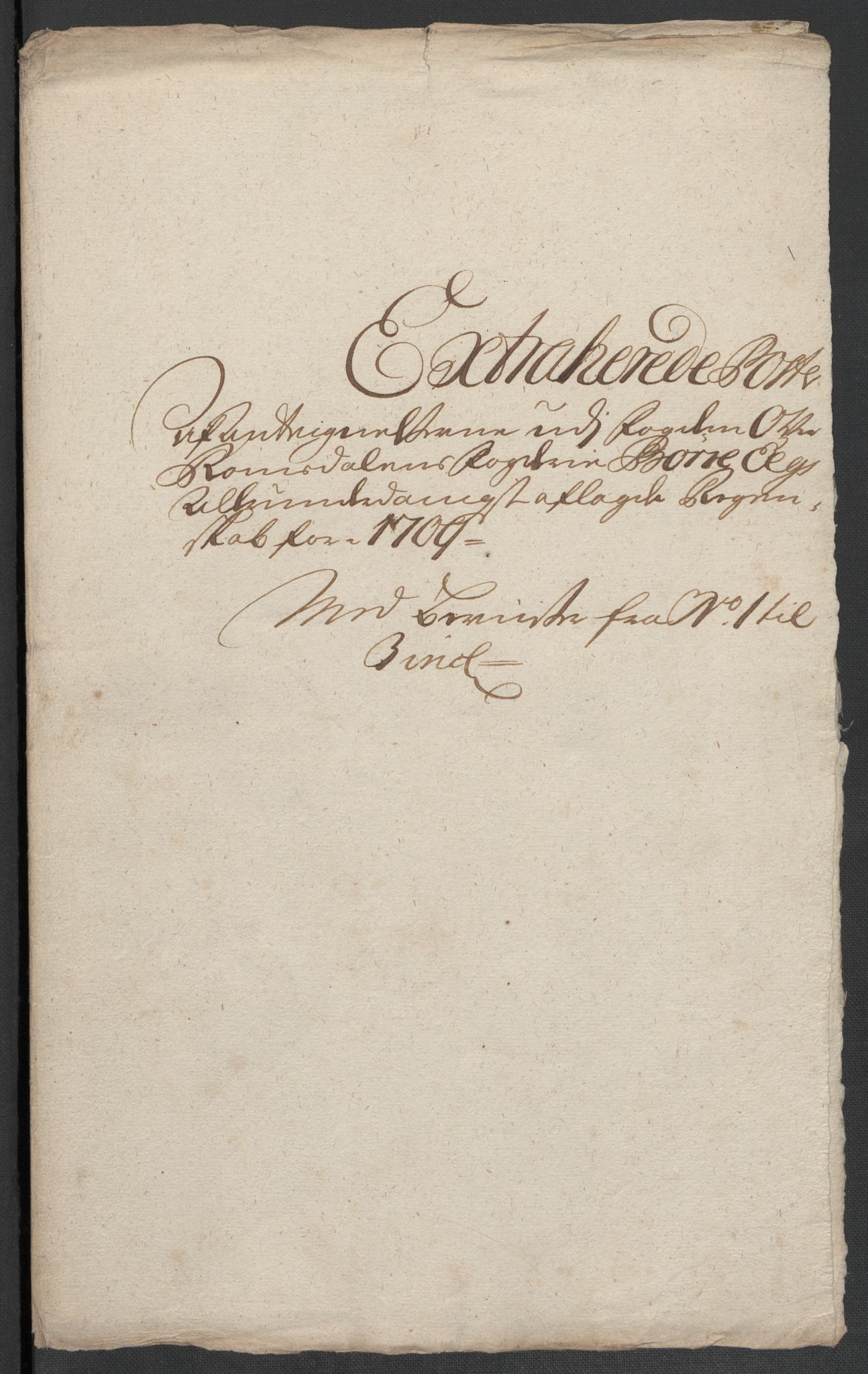 Rentekammeret inntil 1814, Reviderte regnskaper, Fogderegnskap, RA/EA-4092/R55/L3659: Fogderegnskap Romsdal, 1709-1710, p. 238