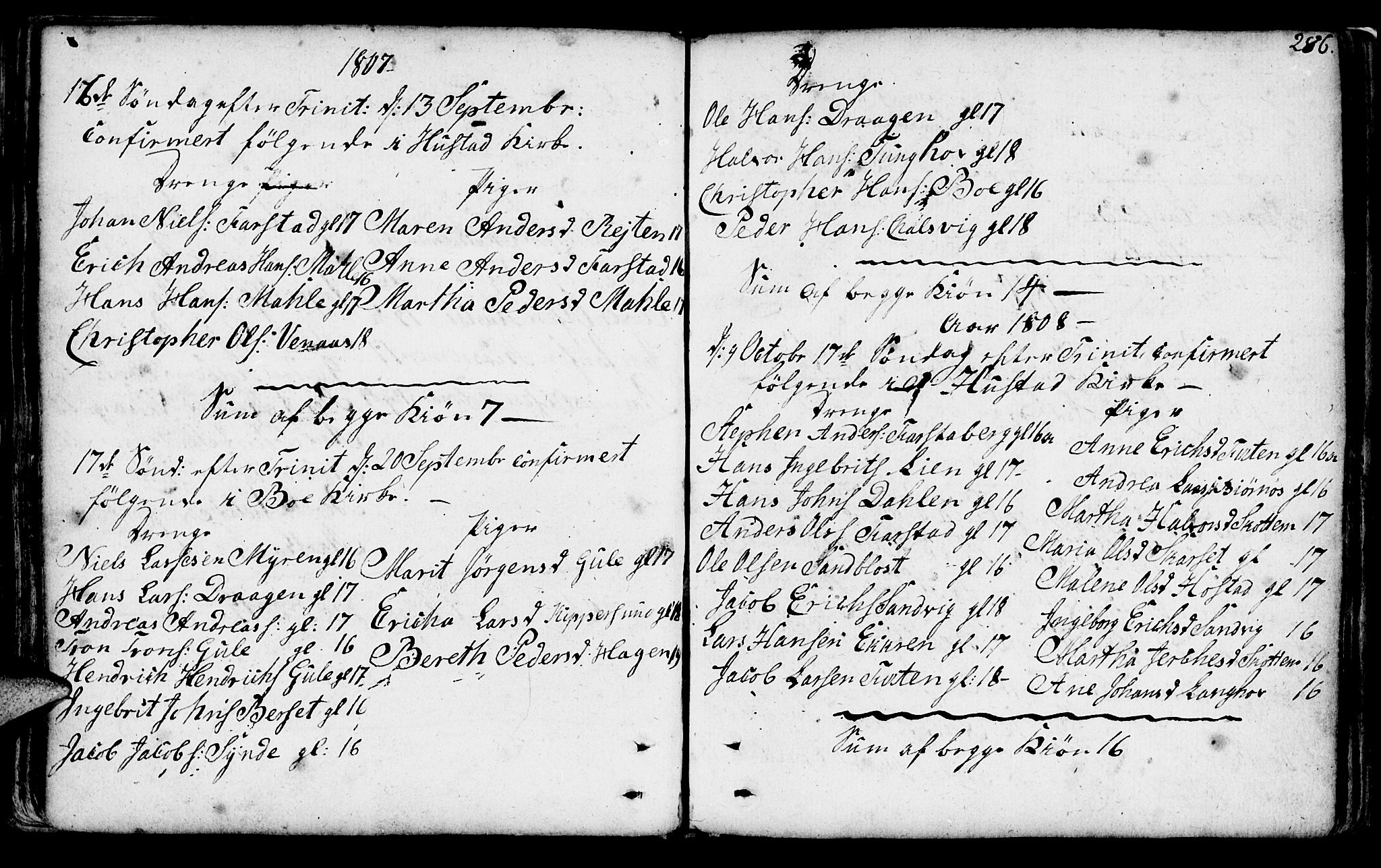 Ministerialprotokoller, klokkerbøker og fødselsregistre - Møre og Romsdal, AV/SAT-A-1454/566/L0761: Parish register (official) no. 566A02 /1, 1767-1817, p. 286