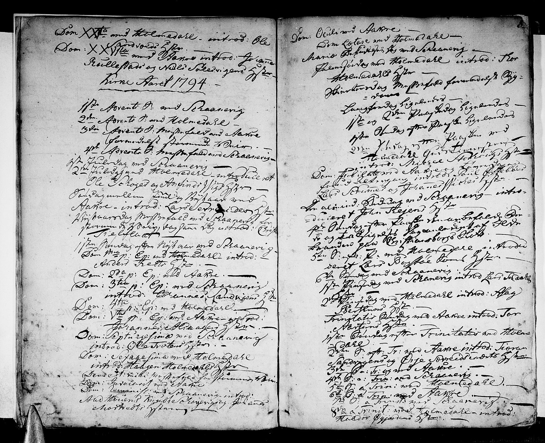 Skånevik sokneprestembete, SAB/A-77801/H/Haa: Parish register (official) no. A 2, 1790-1824, p. 8