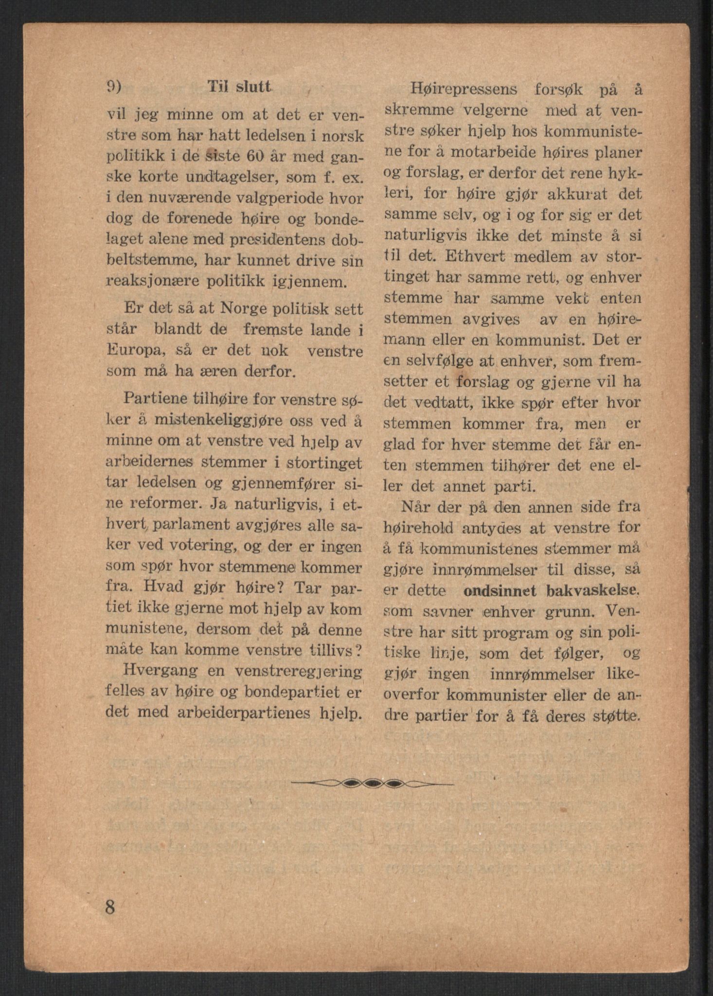 Venstres Hovedorganisasjon, RA/PA-0876/X/L0001: De eldste skrifter, 1860-1936, p. 1042