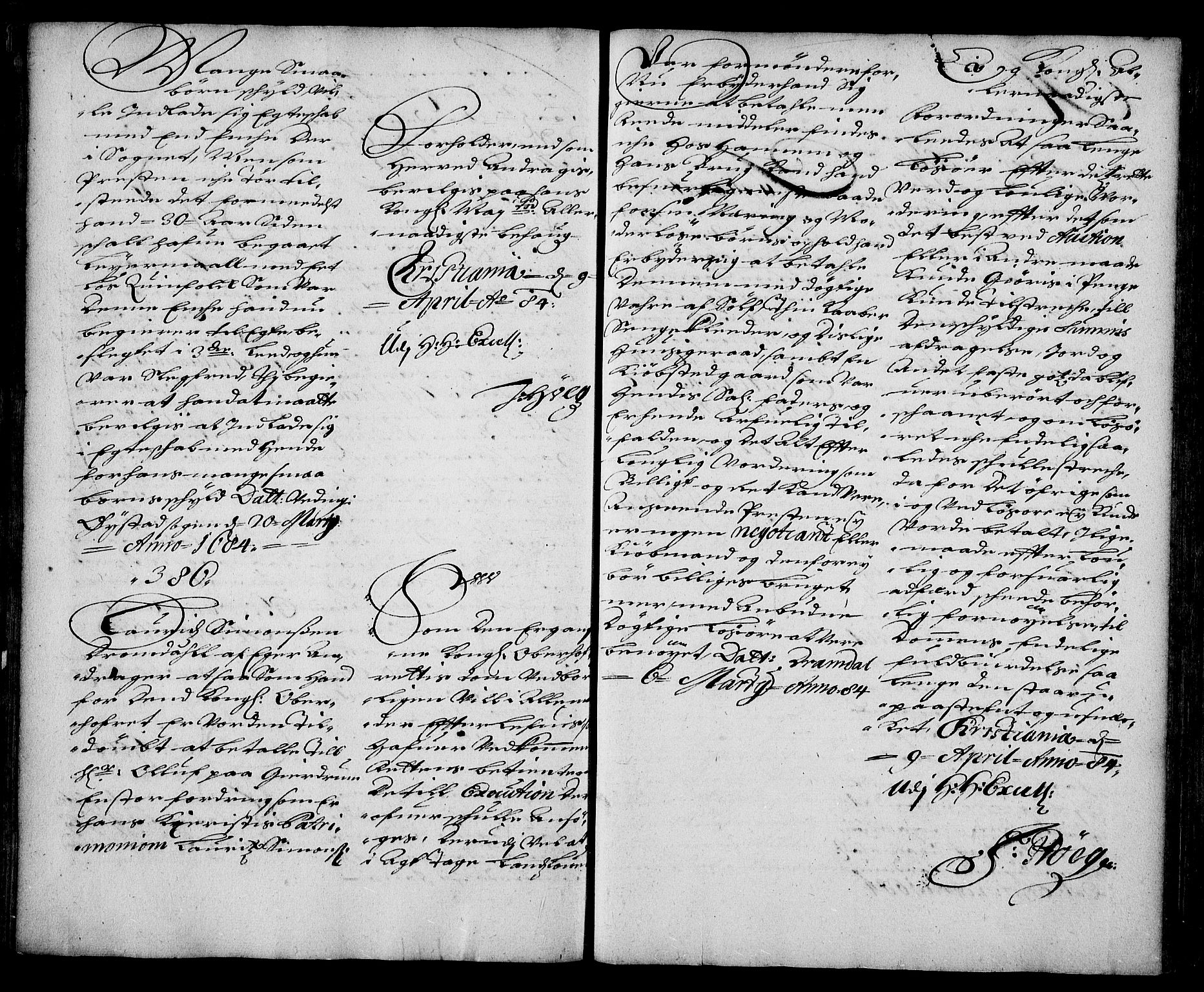 Stattholderembetet 1572-1771, AV/RA-EA-2870/Ae/L0001: Supplikasjons- og resolusjonsprotokoll, 1683-1684