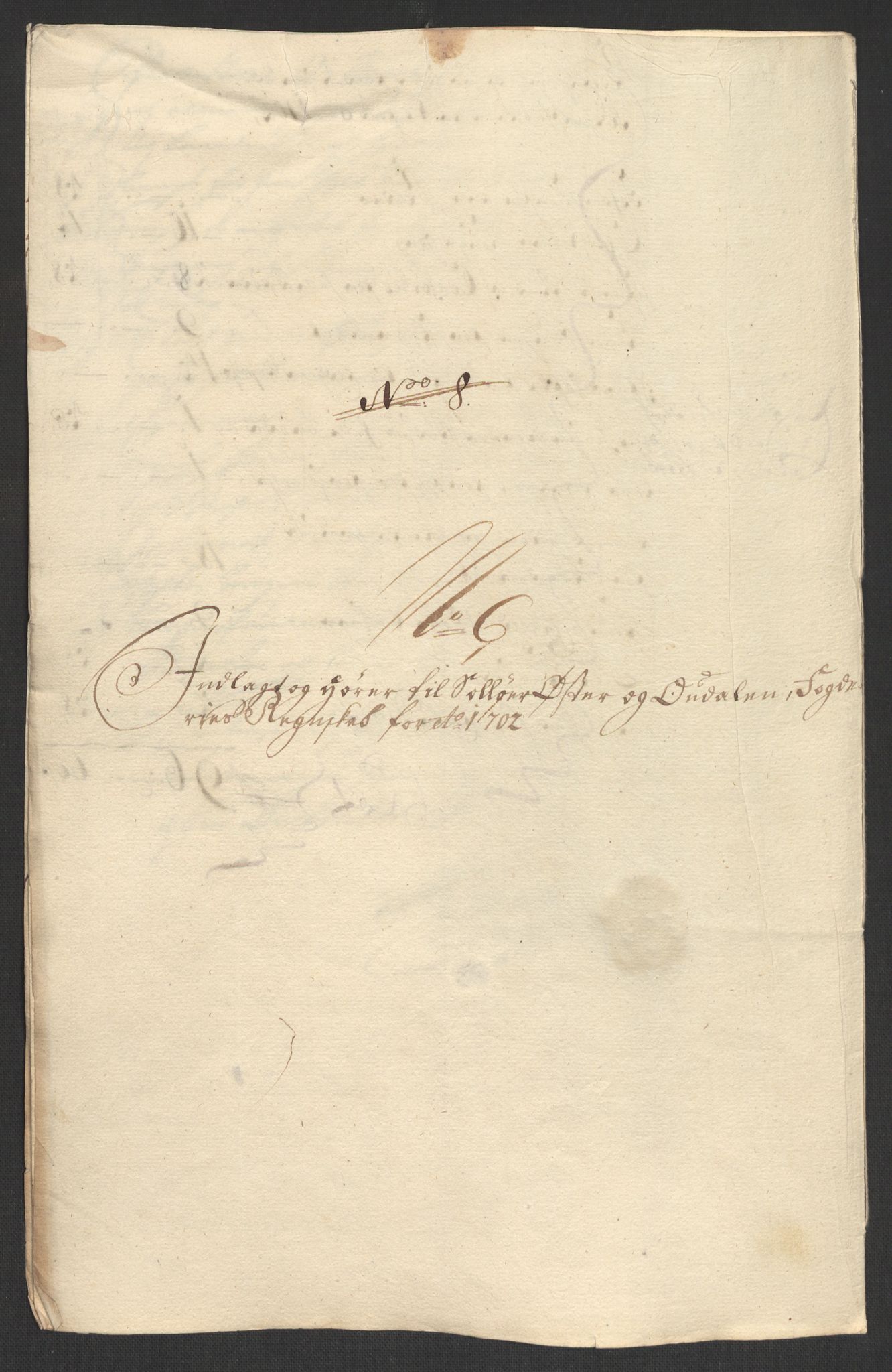 Rentekammeret inntil 1814, Reviderte regnskaper, Fogderegnskap, AV/RA-EA-4092/R13/L0840: Fogderegnskap Solør, Odal og Østerdal, 1702, p. 46