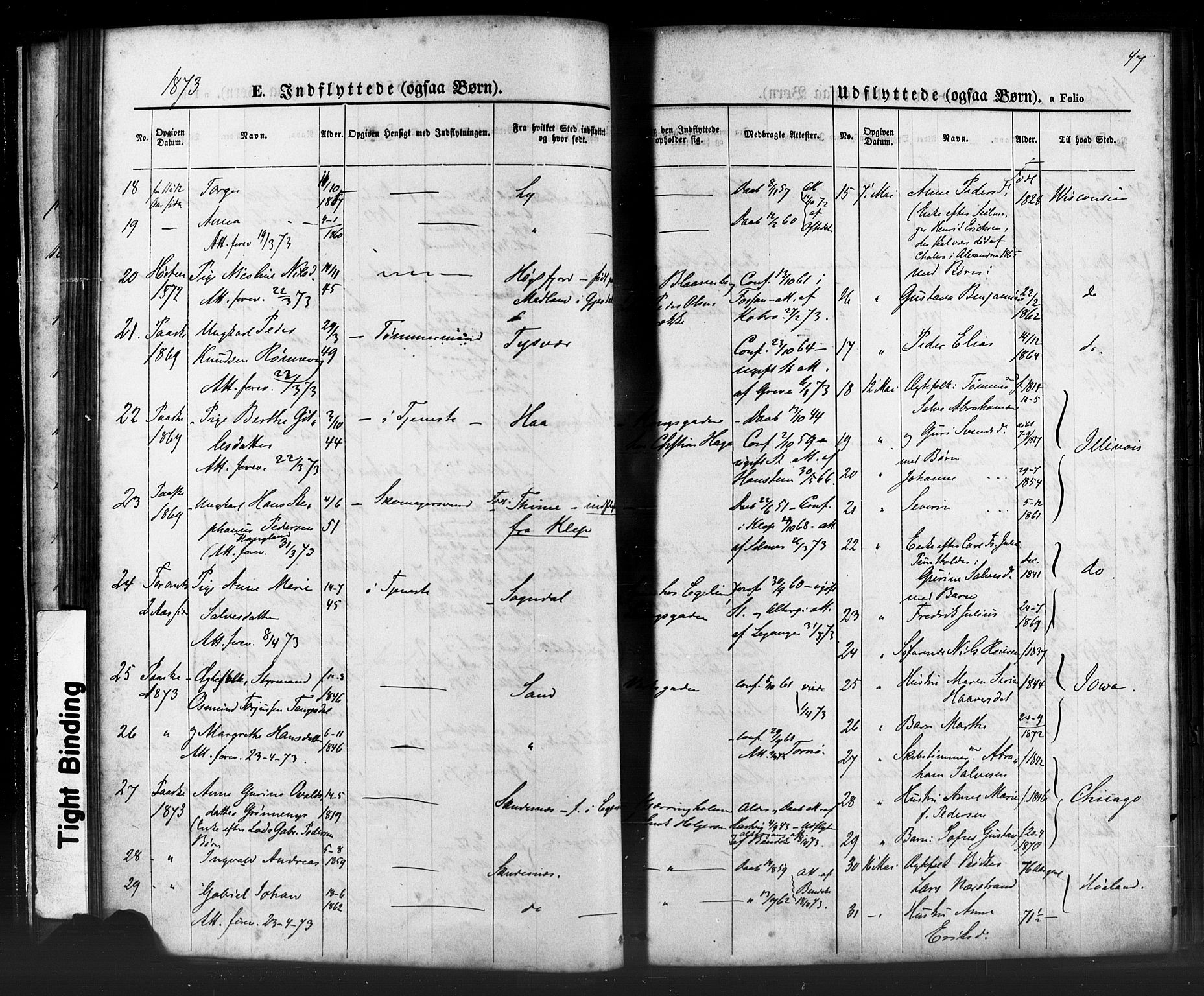 St. Petri sokneprestkontor, SAST/A-101813/001/30/30BA/L0006: Parish register (official) no. A 6, 1863-1878, p. 47