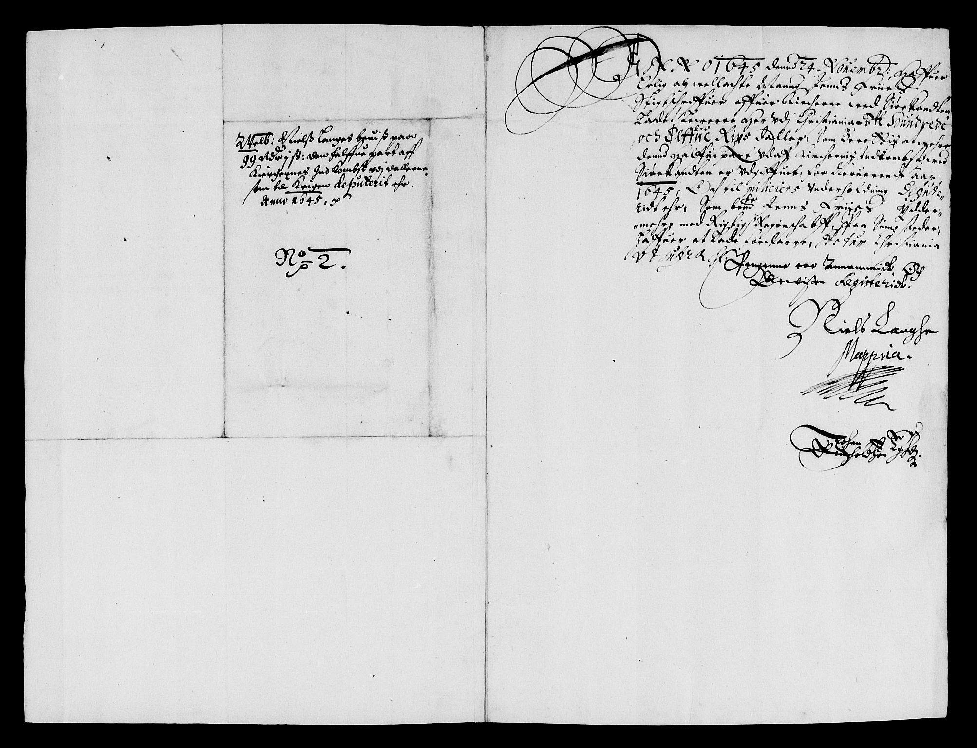 Rentekammeret inntil 1814, Reviderte regnskaper, Lensregnskaper, AV/RA-EA-5023/R/Rb/Rbw/L0086: Trondheim len, 1645-1647