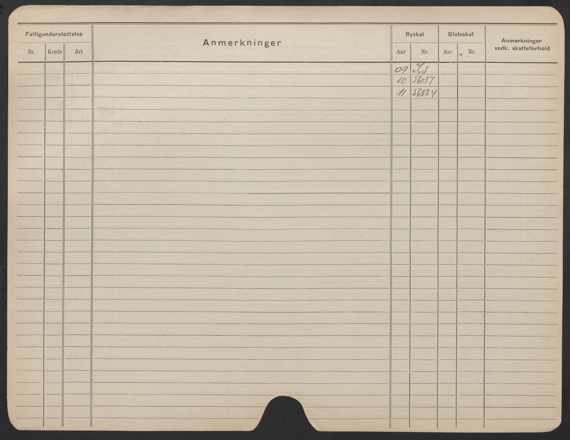 Oslo folkeregister, Registerkort, AV/SAO-A-11715/F/Fa/Fac/L0024: Kvinner, 1906-1914, p. 630b