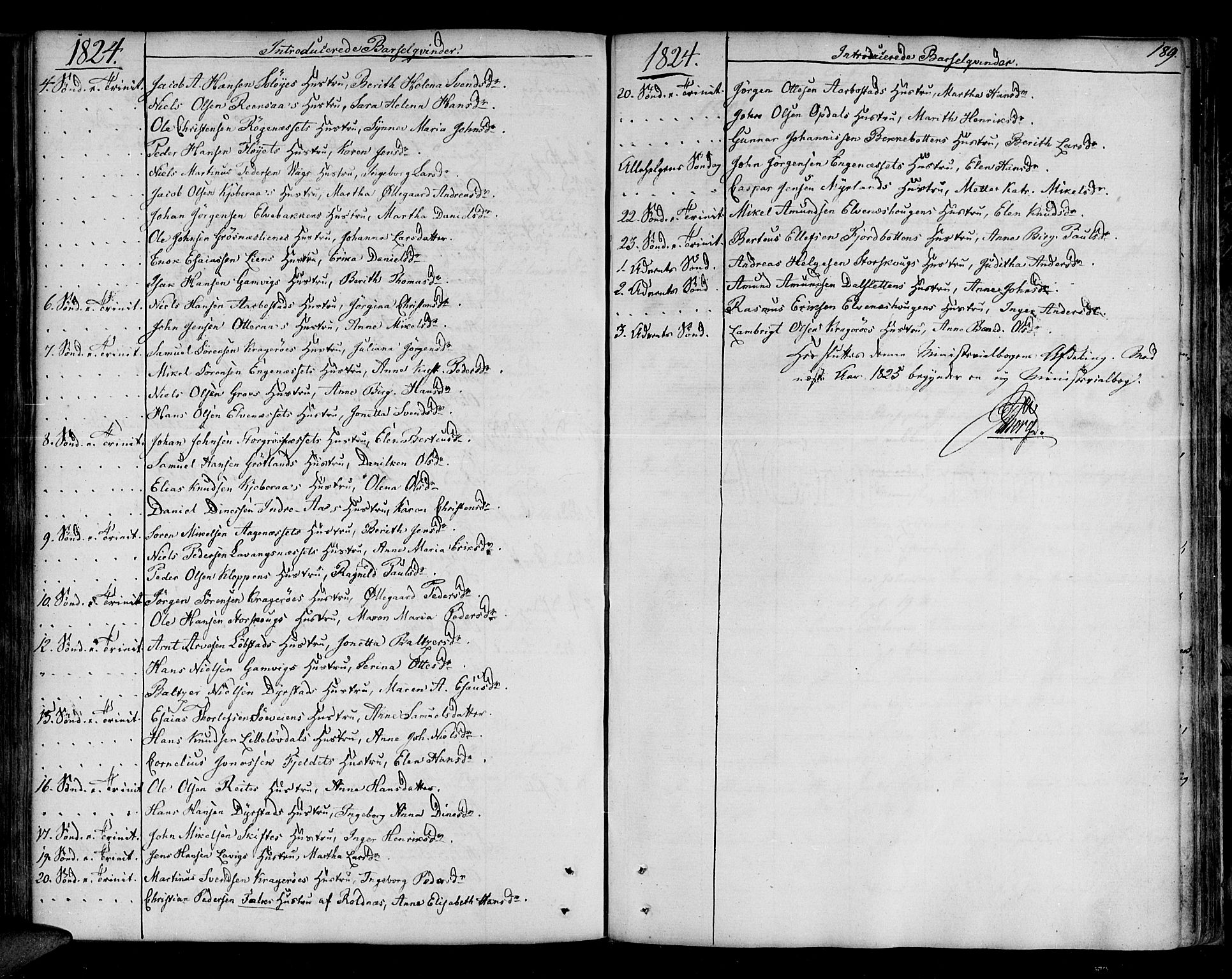 Ibestad sokneprestembete, AV/SATØ-S-0077/H/Ha/Haa/L0004kirke: Parish register (official) no. 4, 1801-1824, p. 189