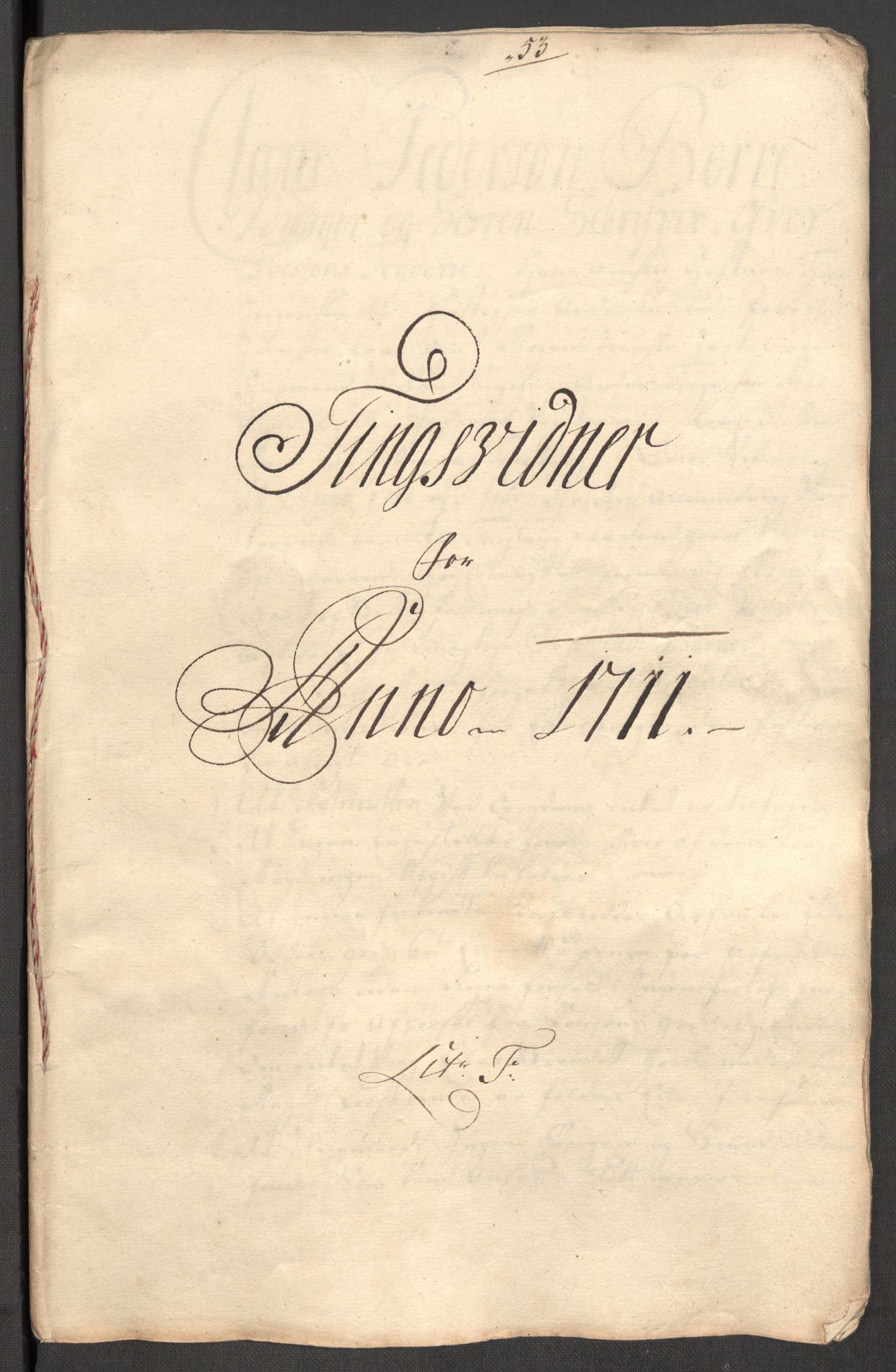 Rentekammeret inntil 1814, Reviderte regnskaper, Fogderegnskap, RA/EA-4092/R57/L3860: Fogderegnskap Fosen, 1711, p. 149