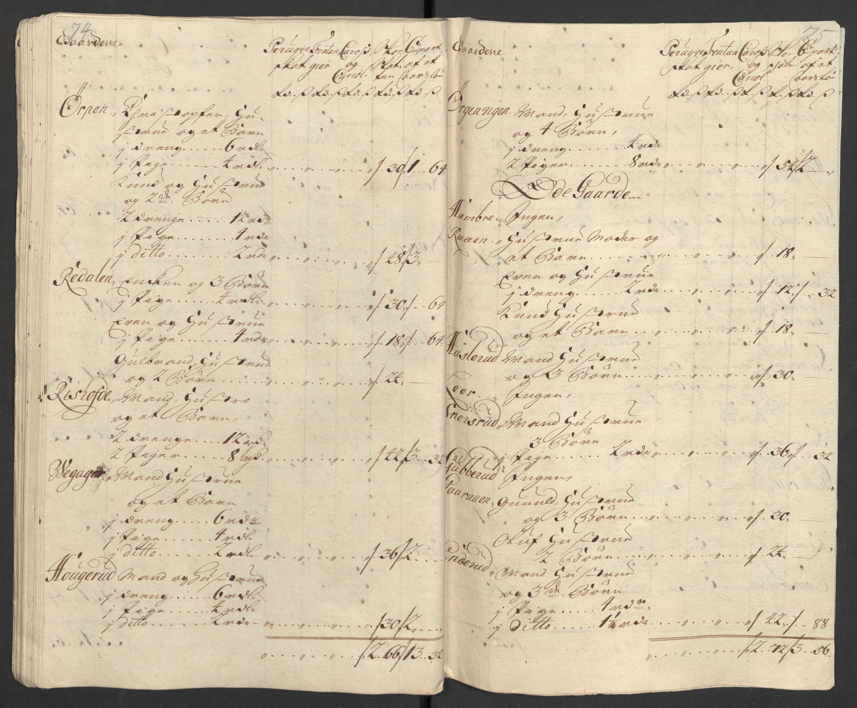 Rentekammeret inntil 1814, Reviderte regnskaper, Fogderegnskap, RA/EA-4092/R31/L1706: Fogderegnskap Hurum, Røyken, Eiker, Lier og Buskerud, 1711, p. 41