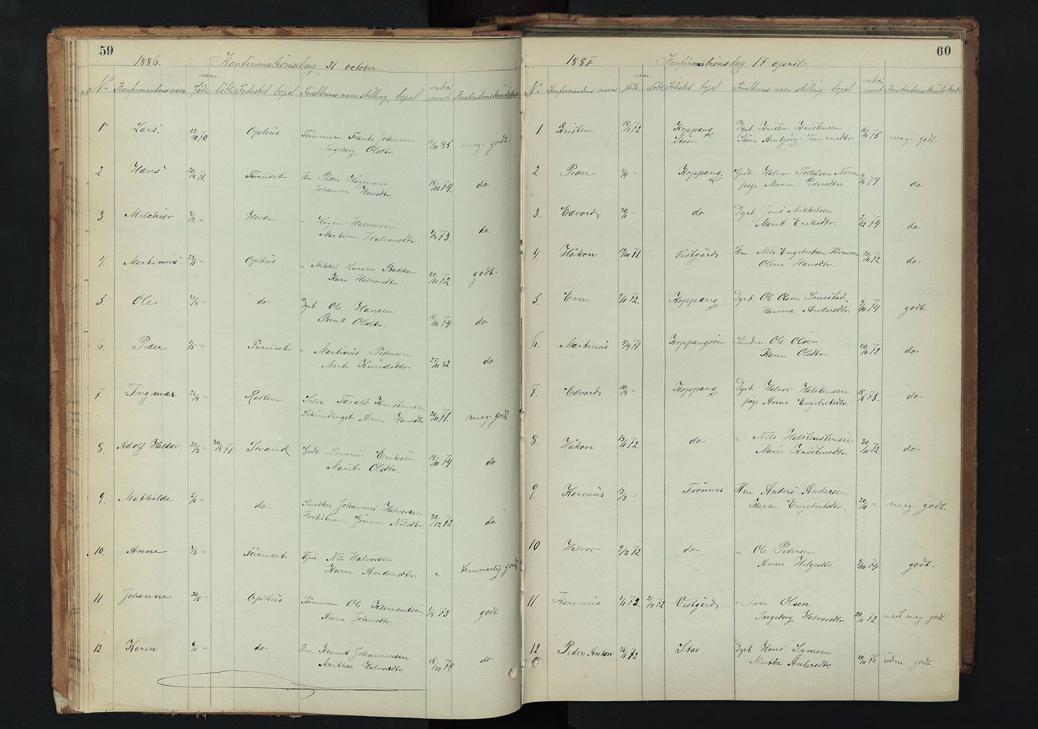 Stor-Elvdal prestekontor, AV/SAH-PREST-052/H/Ha/Hab/L0002: Parish register (copy) no. 2, 1860-1894, p. 59-60