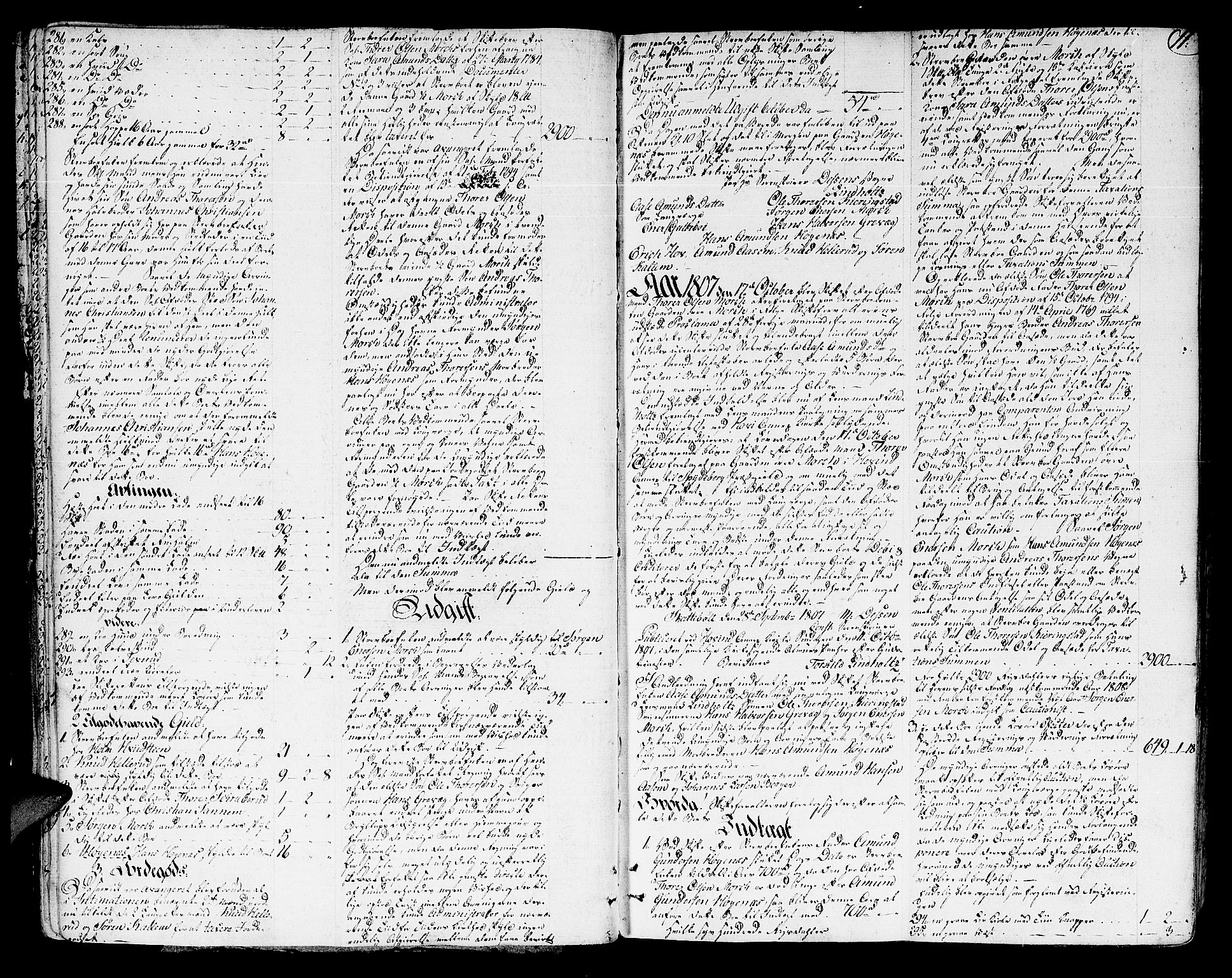 Rakkestad sorenskriveri, AV/SAO-A-10686/H/Hb/L0007: Skifteprotokoller, 1807-1810, p. 10d-11a