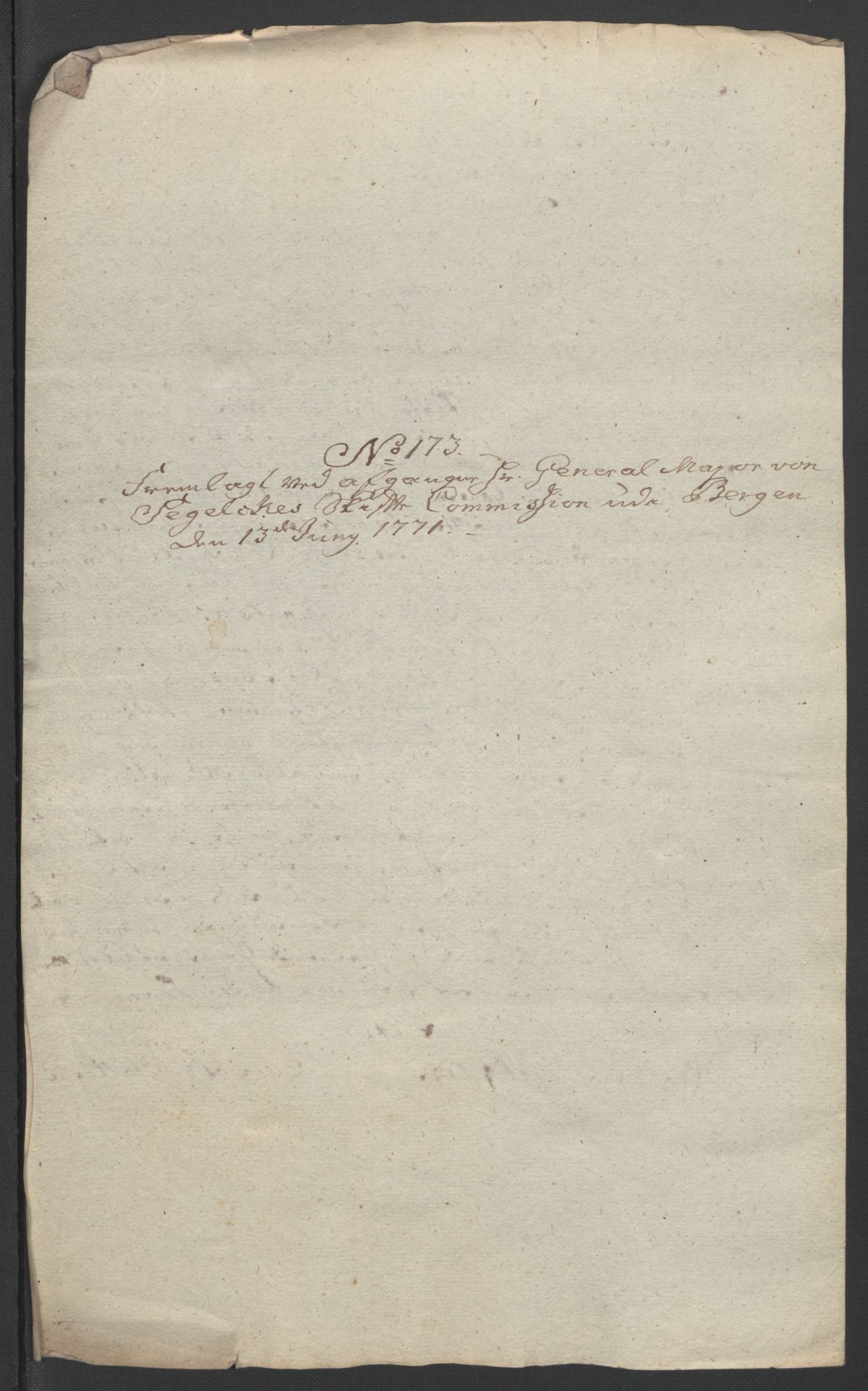 Forsvaret, Generalauditøren, AV/RA-RAFA-1772/F/Fj/Fja/L0032: --, 1750-1823, p. 530