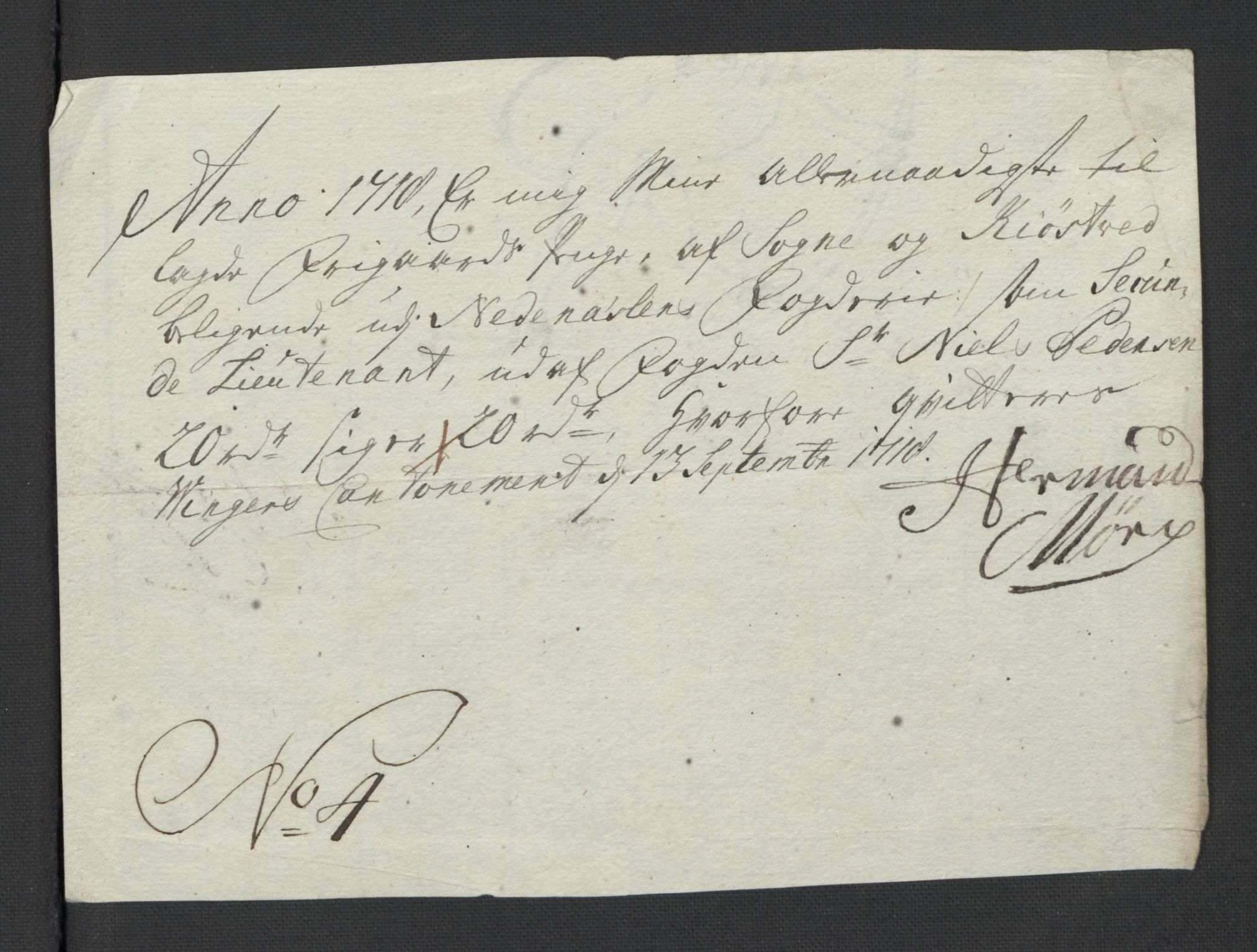 Rentekammeret inntil 1814, Reviderte regnskaper, Fogderegnskap, AV/RA-EA-4092/R39/L2327: Fogderegnskap Nedenes, 1718, p. 234