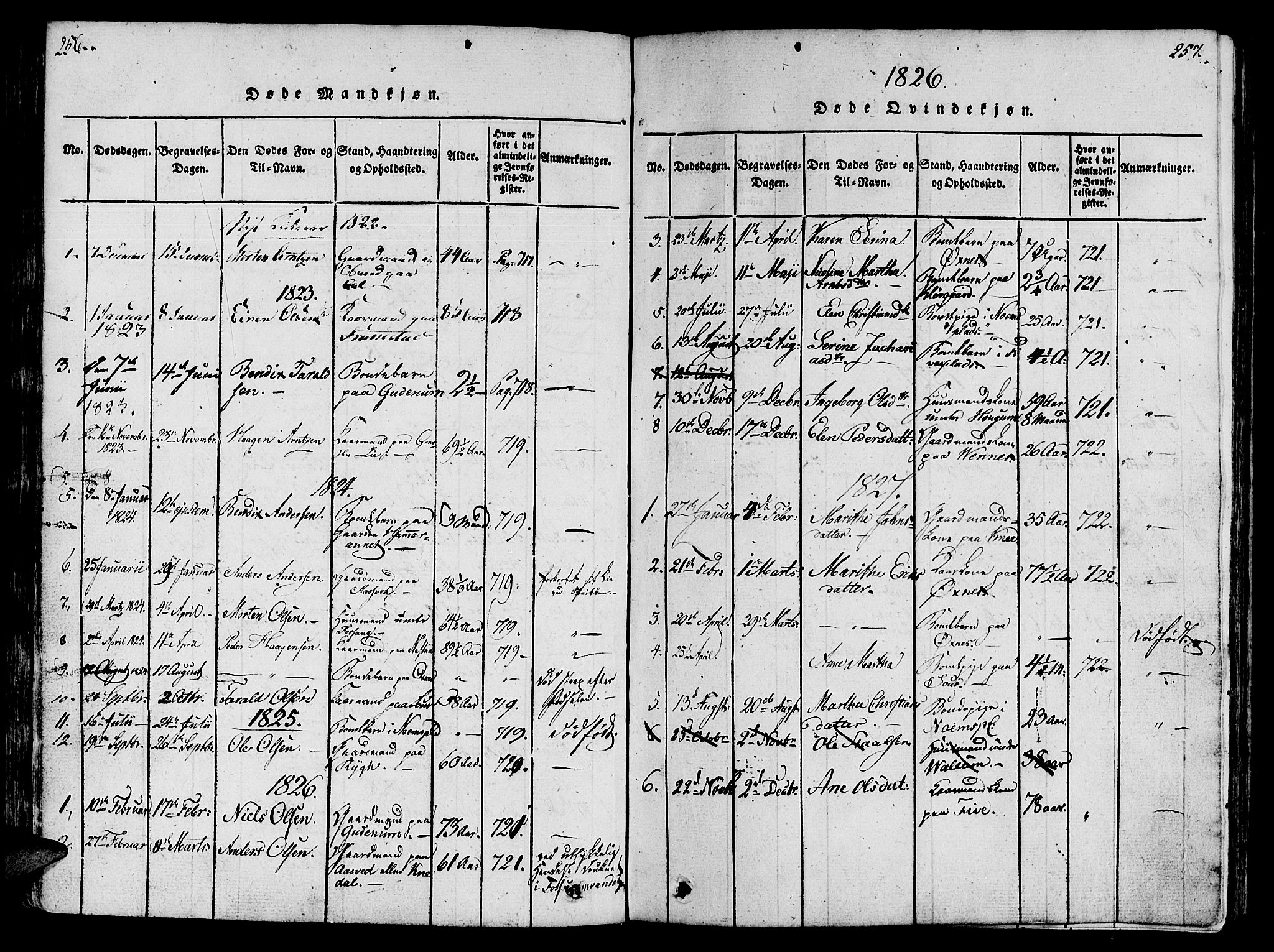 Ministerialprotokoller, klokkerbøker og fødselsregistre - Nord-Trøndelag, SAT/A-1458/746/L0441: Parish register (official) no. 746A03 /2, 1816-1827, p. 156-157