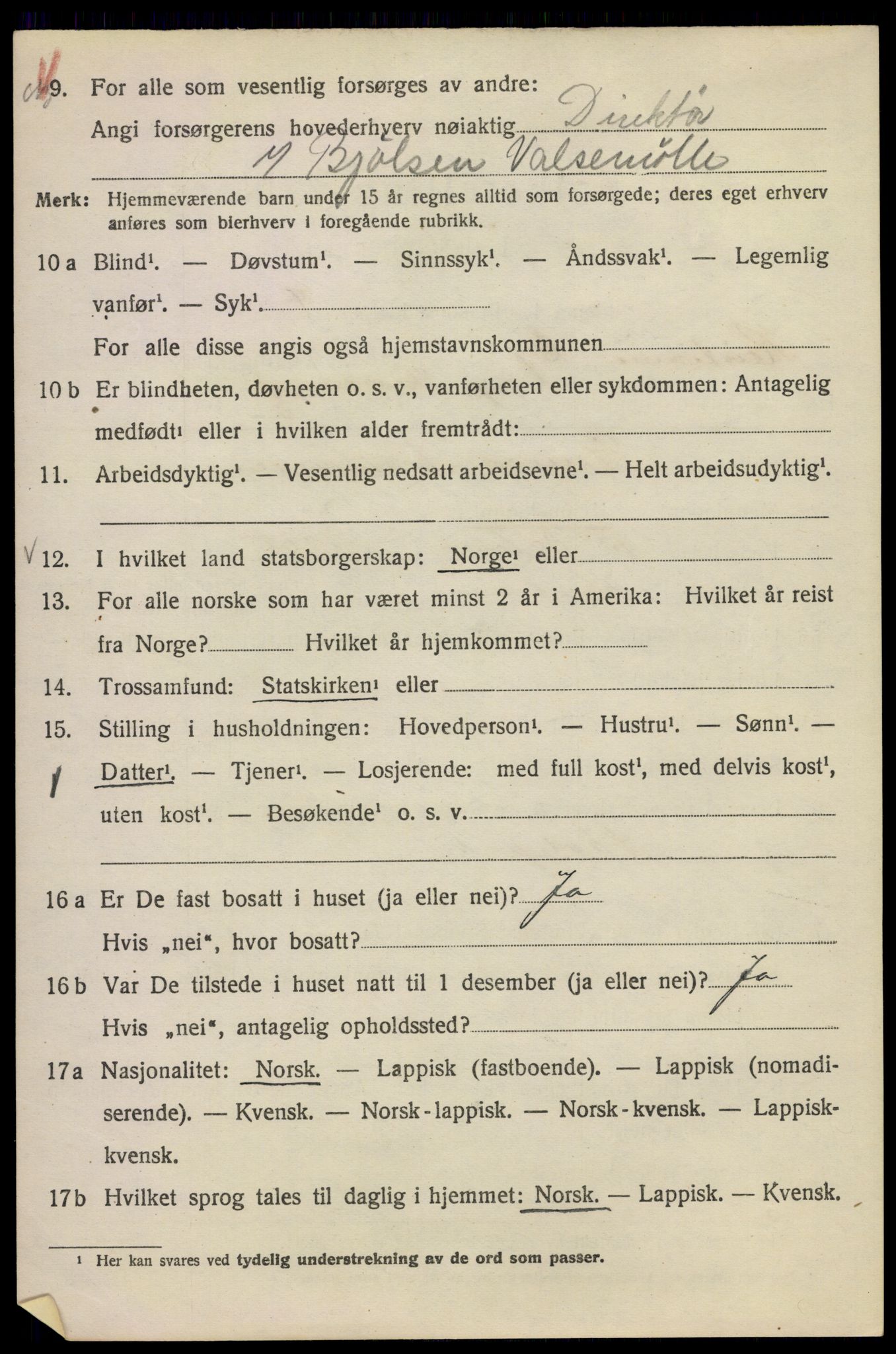 SAO, 1920 census for Kristiania, 1920, p. 596996