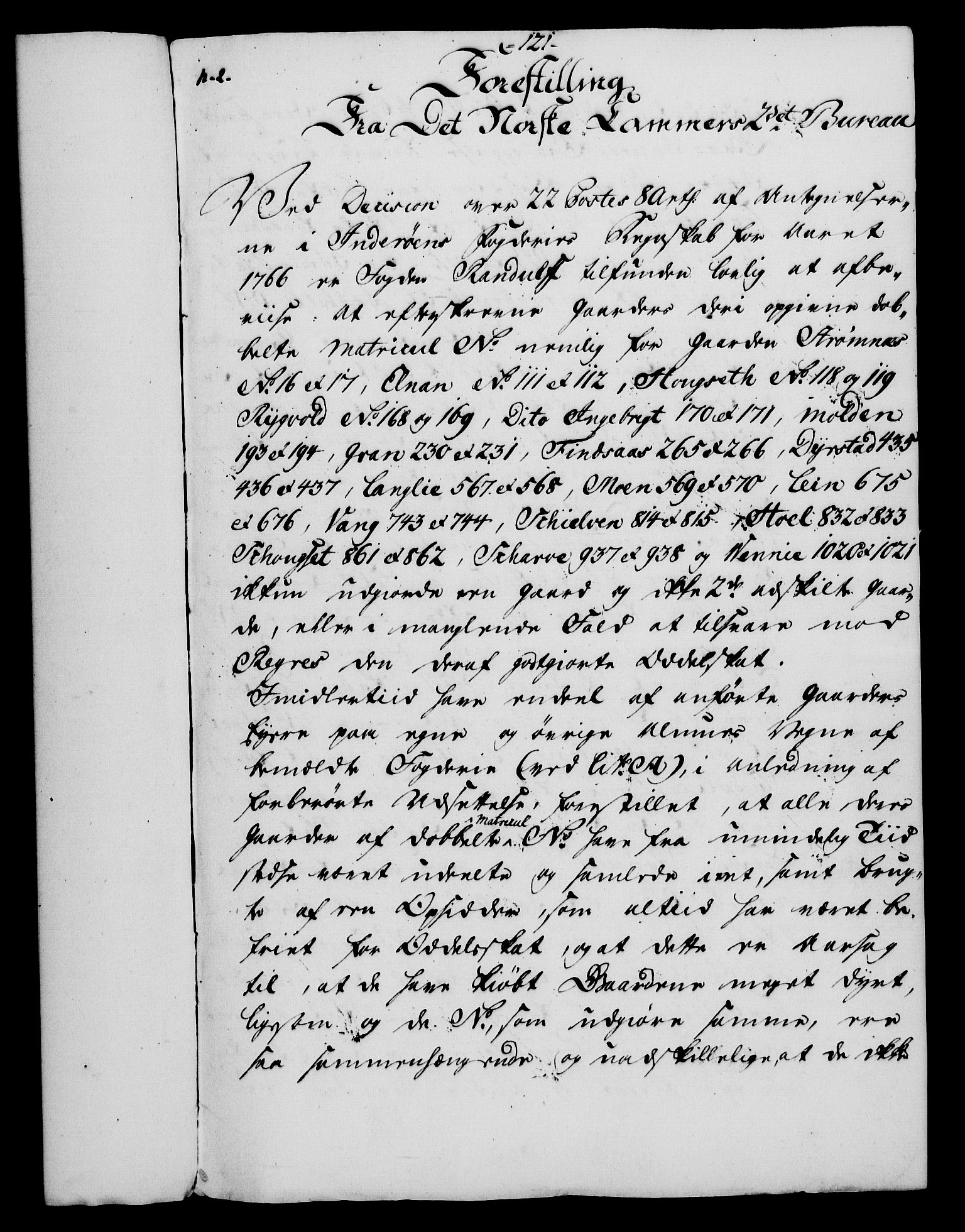 Rentekammeret, Kammerkanselliet, RA/EA-3111/G/Gf/Gfa/L0054: Norsk relasjons- og resolusjonsprotokoll (merket RK 52.54), 1771-1772, p. 674